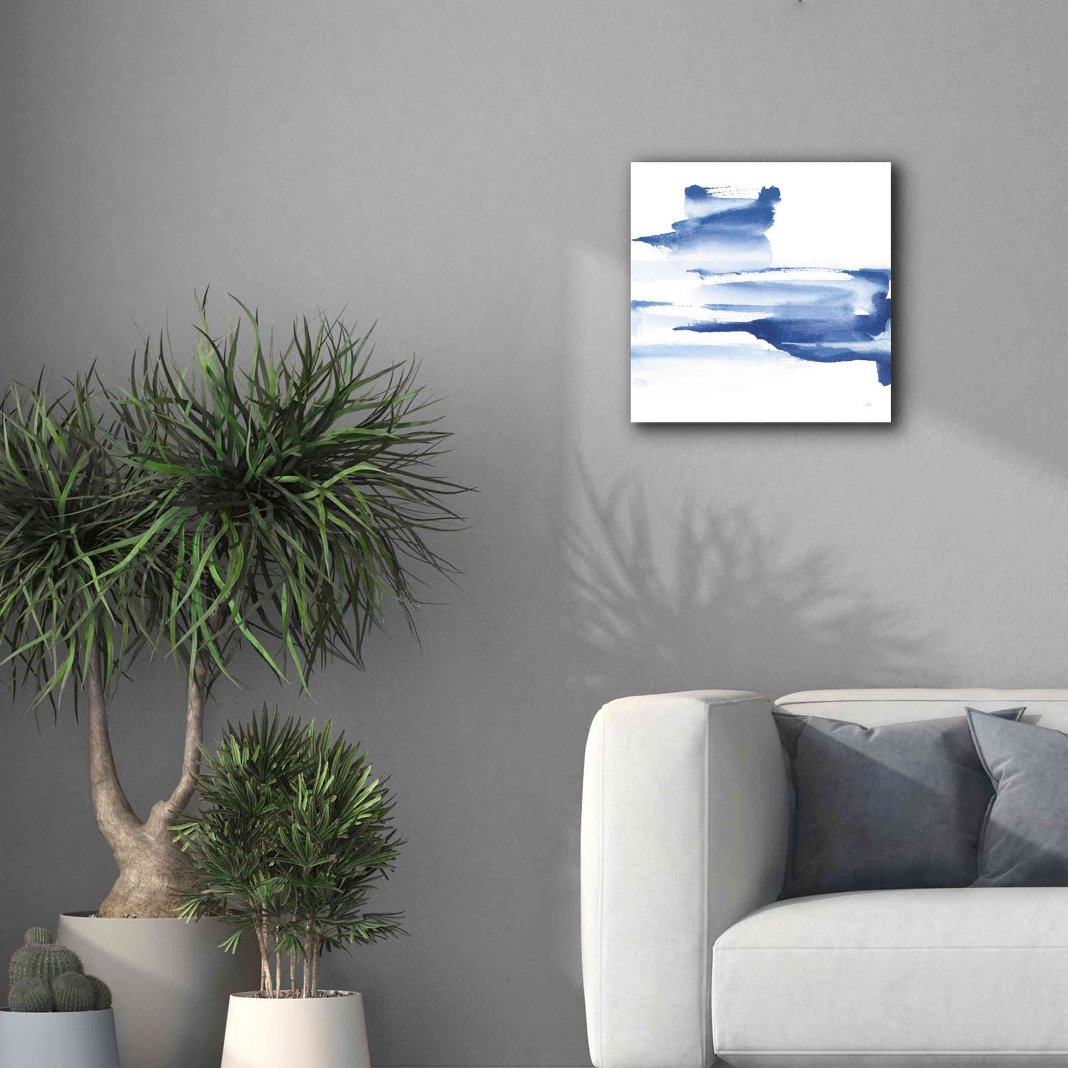 'Classic Blue IV' by Chris Paschke, Giclee Canvas Wall Art,18x18