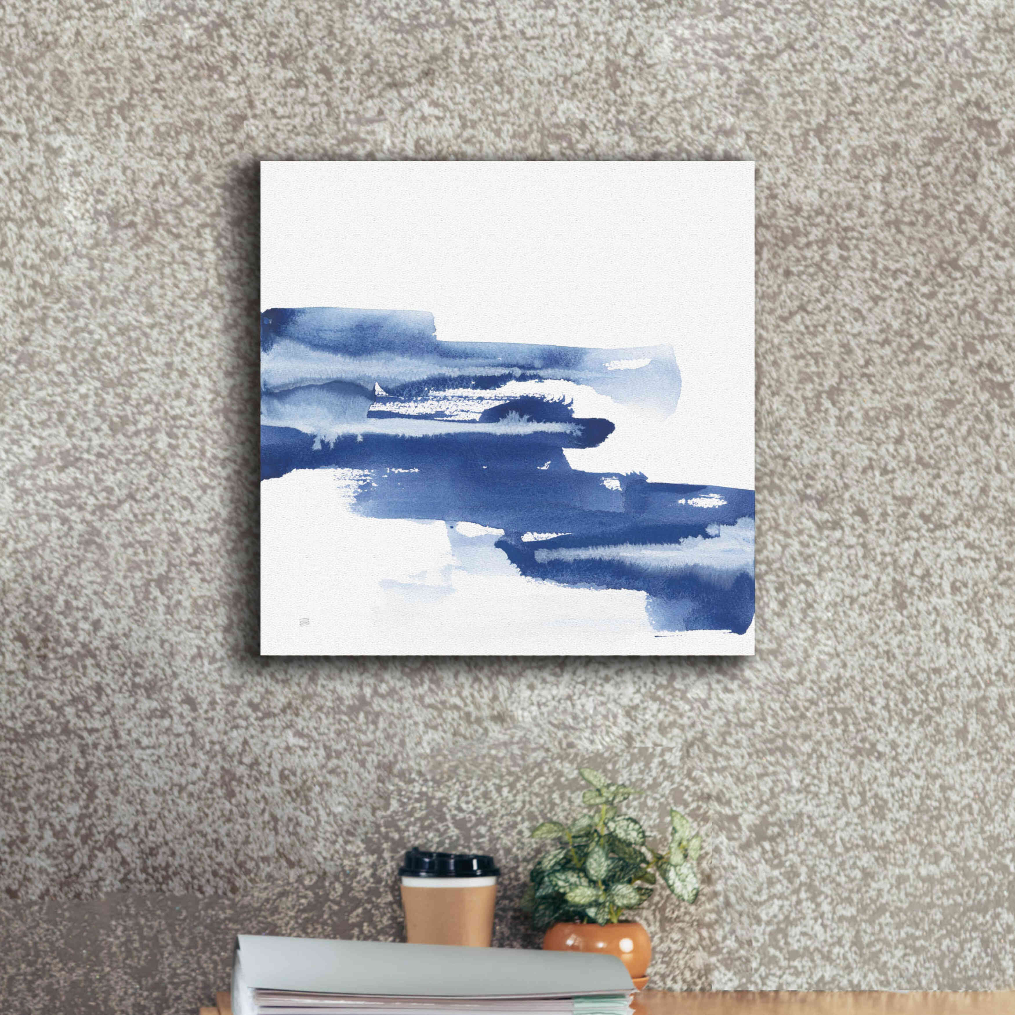 'Classic Blue V' by Chris Paschke, Giclee Canvas Wall Art,18x18