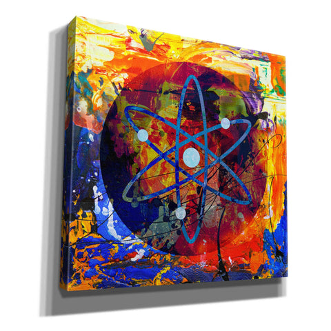 Image of 'Atom Cosmos Crypto In Color' by Portfolio Giclee Canvas Wall Art