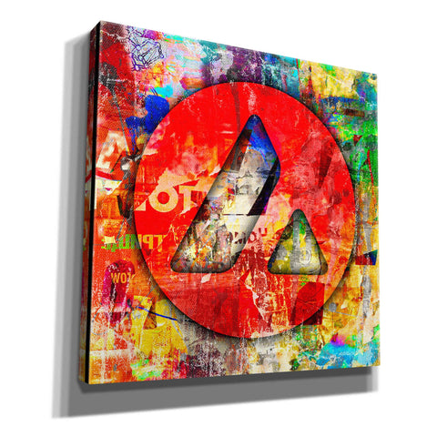 Image of 'Avax Avalanche Crypto In Color' by Portfolio Giclee Canvas Wall Art