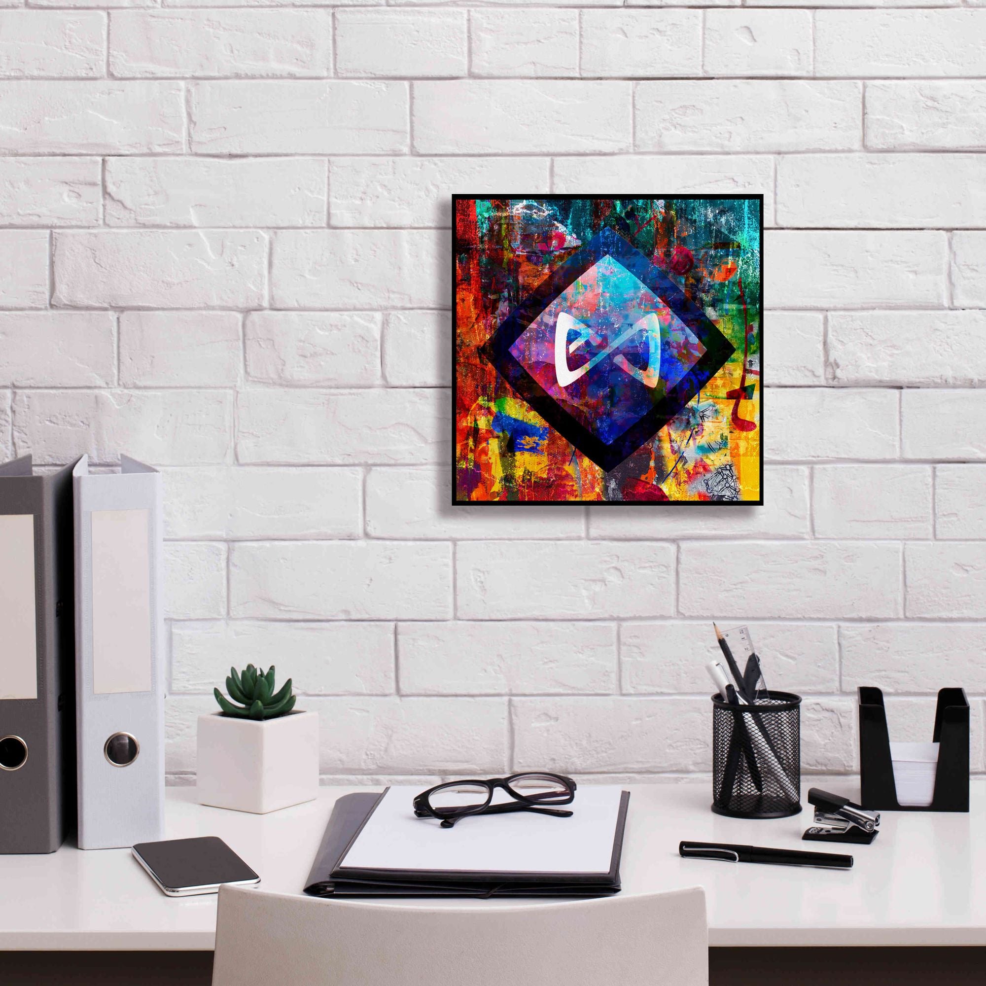 'Axs Axie Crypto In Color' by Portfolio Giclee Canvas Wall Art,12x12