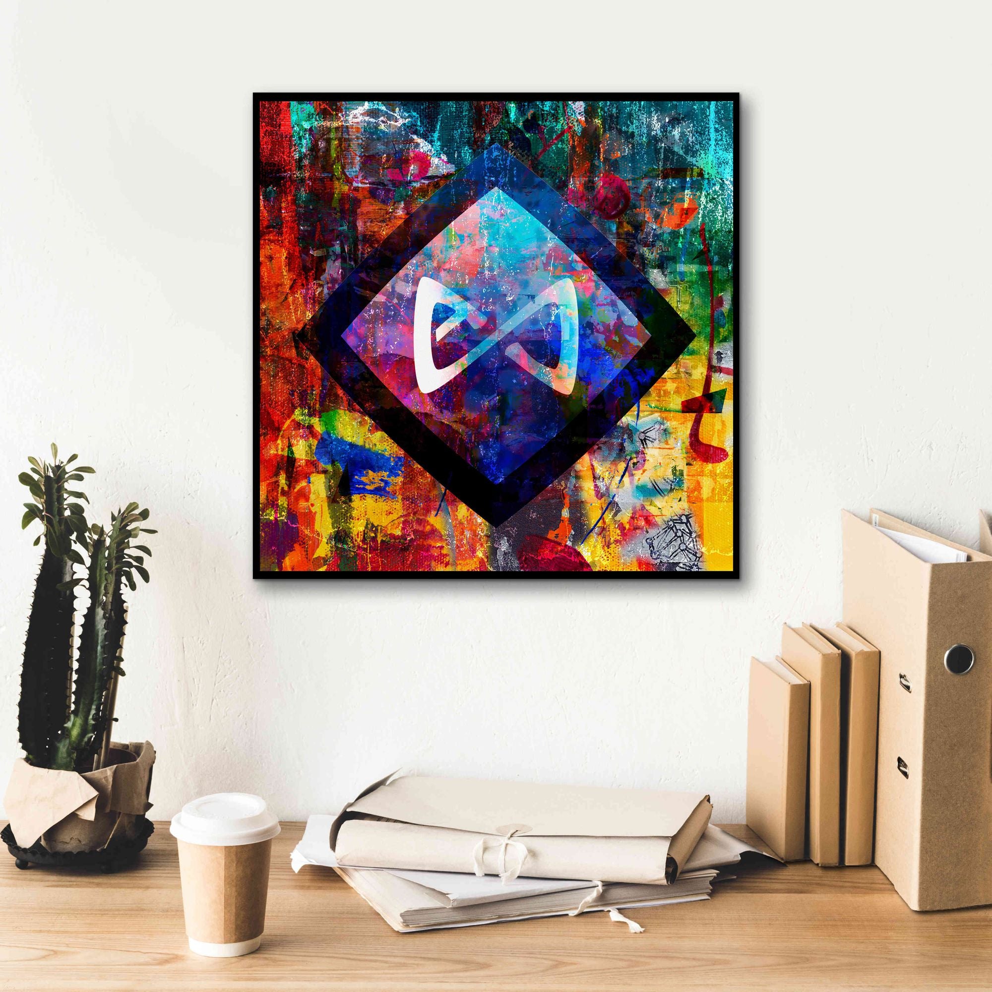 'Axs Axie Crypto In Color' by Portfolio Giclee Canvas Wall Art,18x18