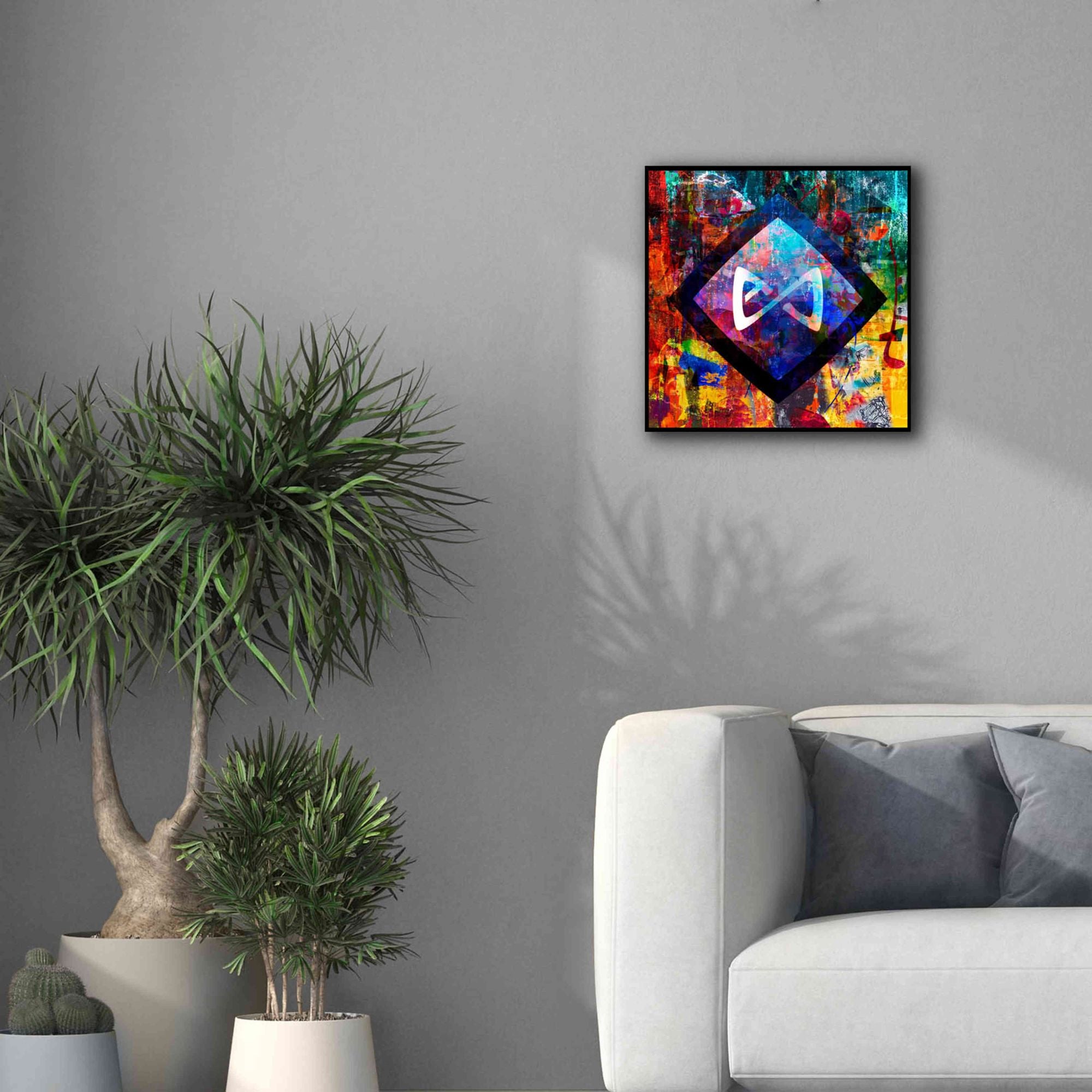 'Axs Axie Crypto In Color' by Portfolio Giclee Canvas Wall Art,18x18