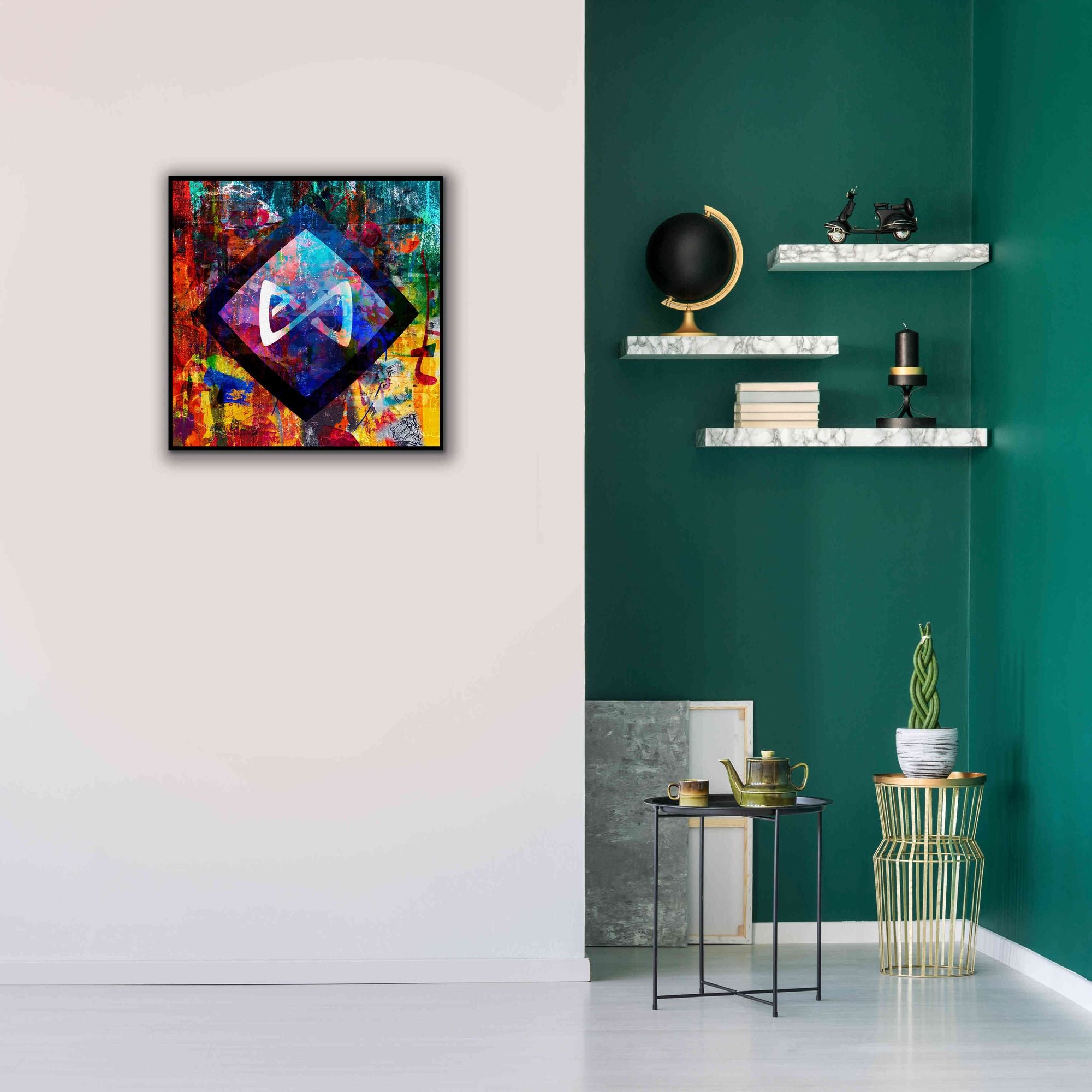 'Axs Axie Crypto In Color' by Portfolio Giclee Canvas Wall Art,26x26