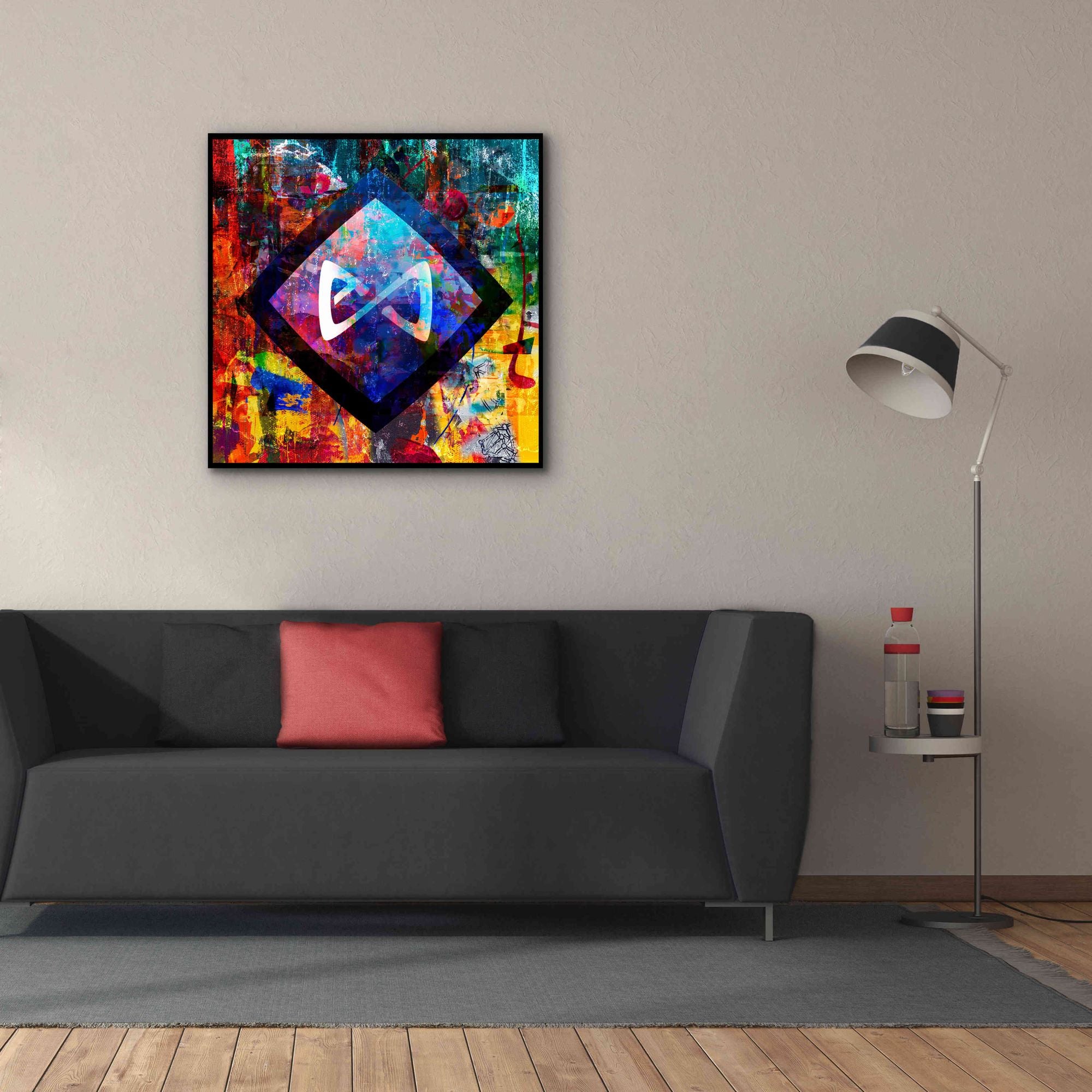 'Axs Axie Crypto In Color' by Portfolio Giclee Canvas Wall Art,37x37