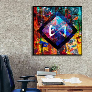 'Axs Axie Crypto In Color' by Portfolio Giclee Canvas Wall Art,37x37