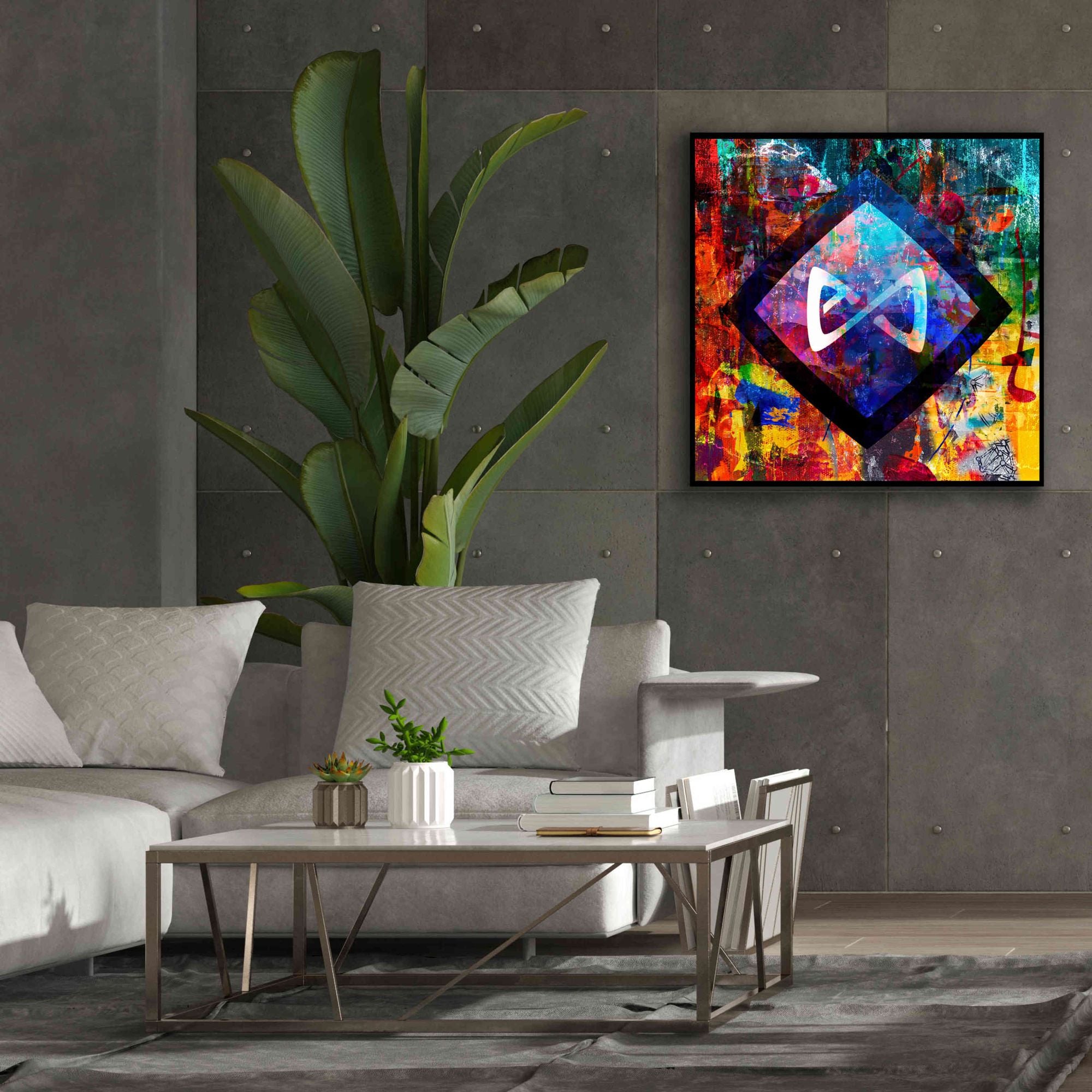 'Axs Axie Crypto In Color' by Portfolio Giclee Canvas Wall Art,37x37