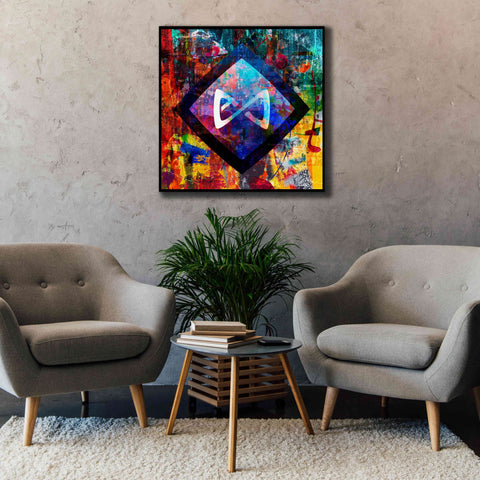 Image of 'Axs Axie Crypto In Color' by Portfolio Giclee Canvas Wall Art,37x37