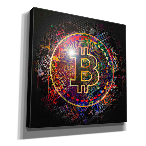 Image of 'Bitcoin Art' by Portfolio Giclee Canvas Wall Art