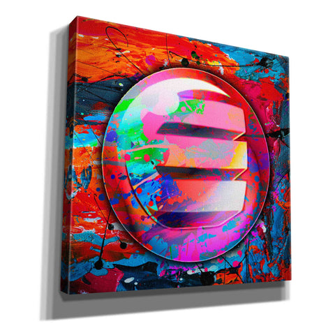 Image of 'Enj Enjin Crypto In Color' by Portfolio Giclee Canvas Wall Art
