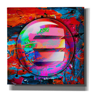 'Enj Enjin Crypto In Color' by Portfolio Giclee Canvas Wall Art