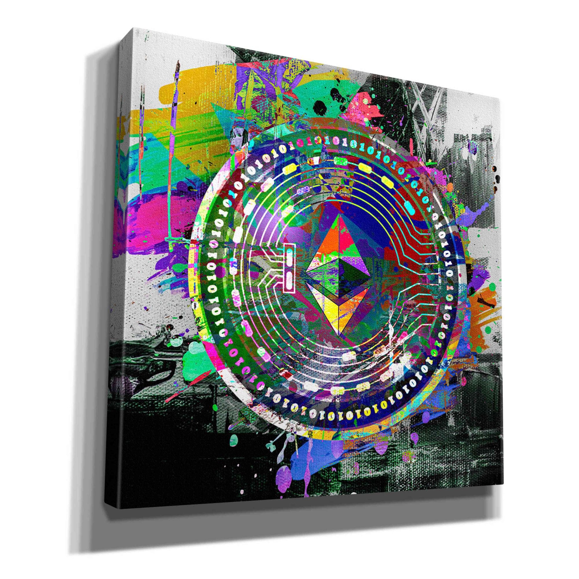 'Ethereum The Predator' by Portfolio Giclee Canvas Wall Art