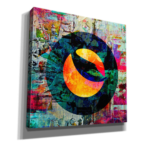 Image of 'Luna Terra Crypto In Color' by Portfolio Giclee Canvas Wall Art