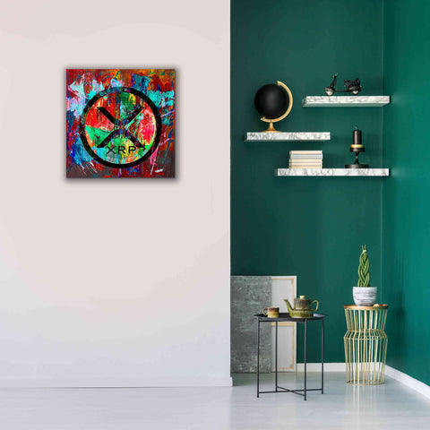 Image of 'Xrp Crypto In Color' by Portfolio Giclee Canvas Wall Art,26x26