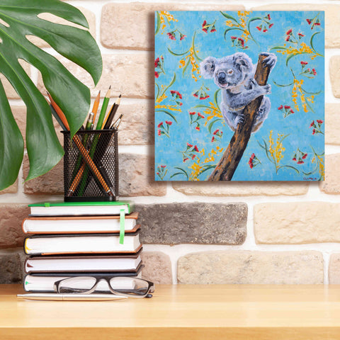 Image of 'Koala by Alana Clumeck Giclee Canvas Wall Art,12x12