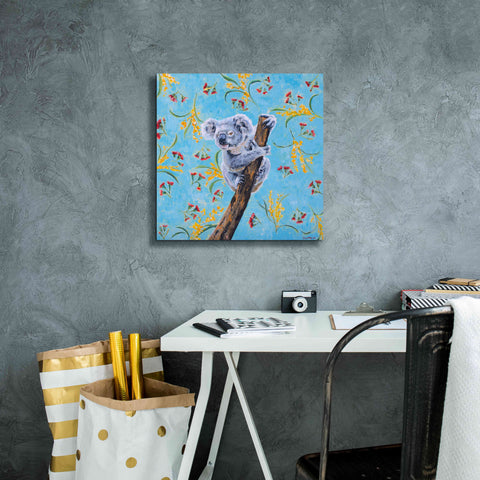 Image of 'Koala by Alana Clumeck Giclee Canvas Wall Art,18x18