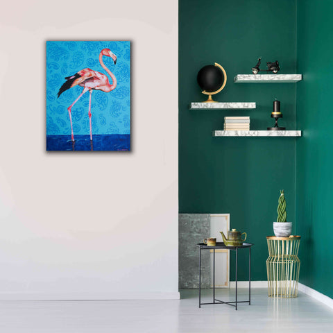 Image of 'Flamingo by Alana Clumeck Giclee Canvas Wall Art,26x34