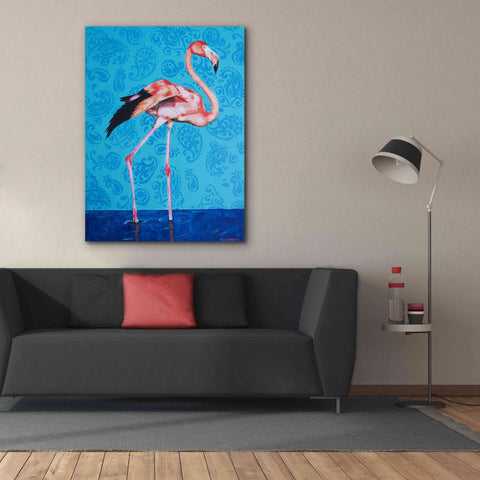 Image of 'Flamingo by Alana Clumeck Giclee Canvas Wall Art,40x54