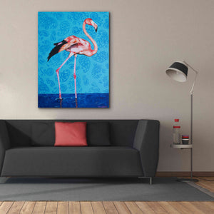 'Flamingo by Alana Clumeck Giclee Canvas Wall Art,40x54