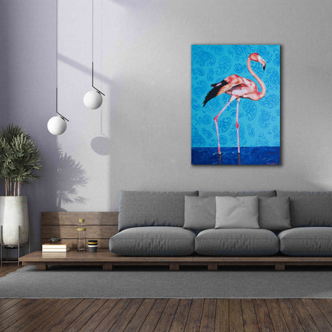 Image of 'Flamingo by Alana Clumeck Giclee Canvas Wall Art,40x54