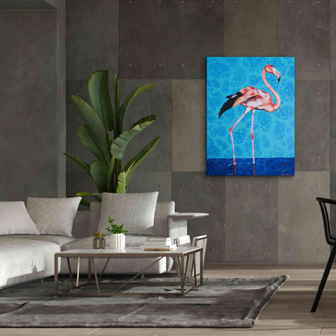 Image of 'Flamingo by Alana Clumeck Giclee Canvas Wall Art,40x54