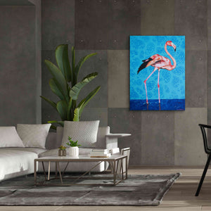 'Flamingo by Alana Clumeck Giclee Canvas Wall Art,40x54