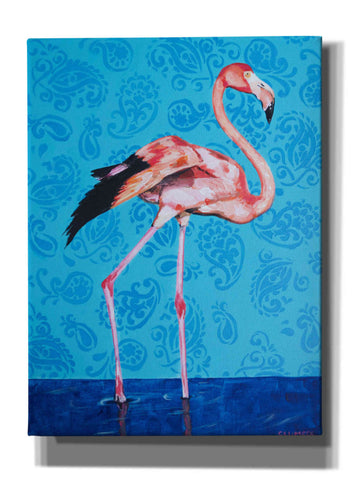 Image of 'Flamingo by Alana Clumeck Giclee Canvas Wall Art