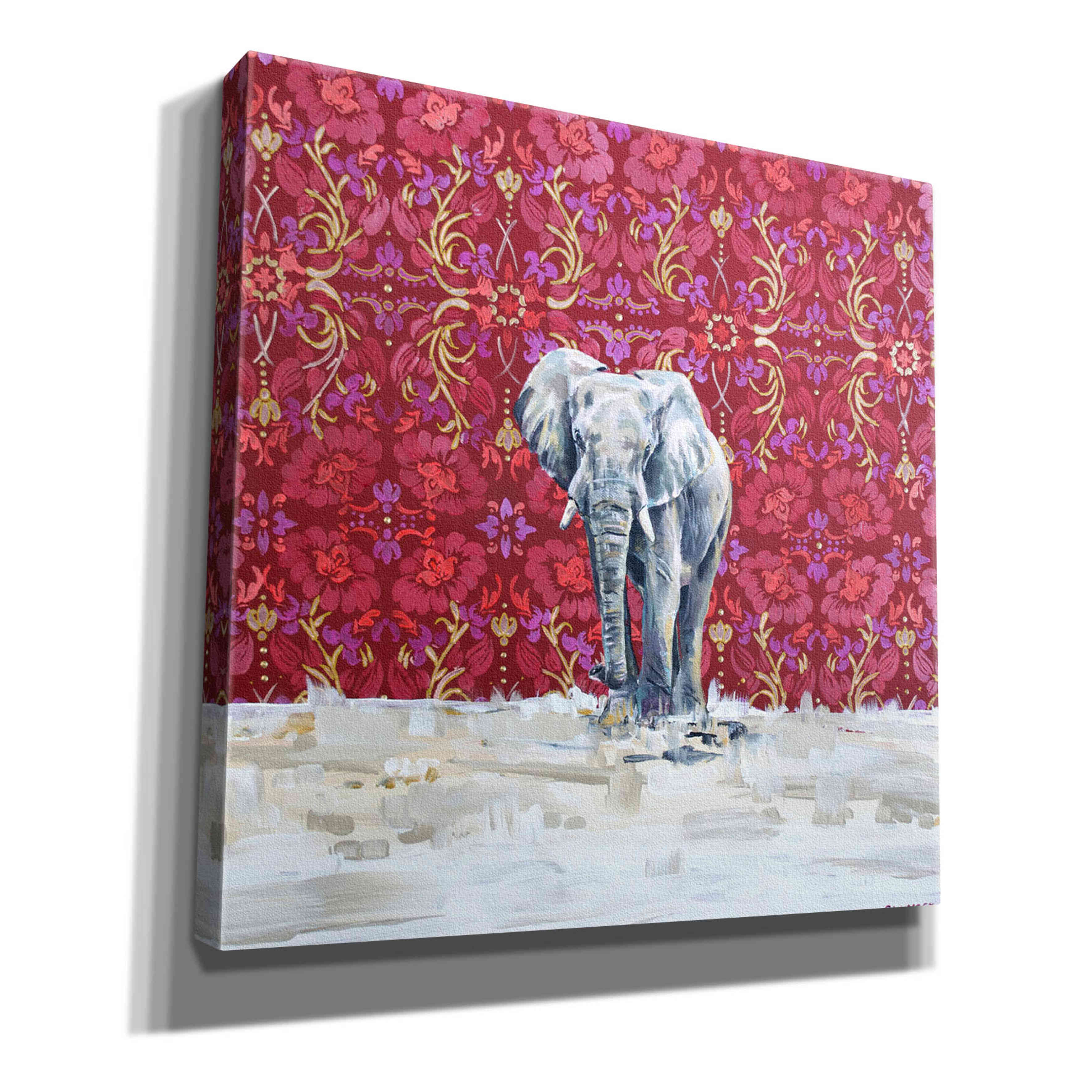 'Elephant by Alana Clumeck Giclee Canvas Wall Art