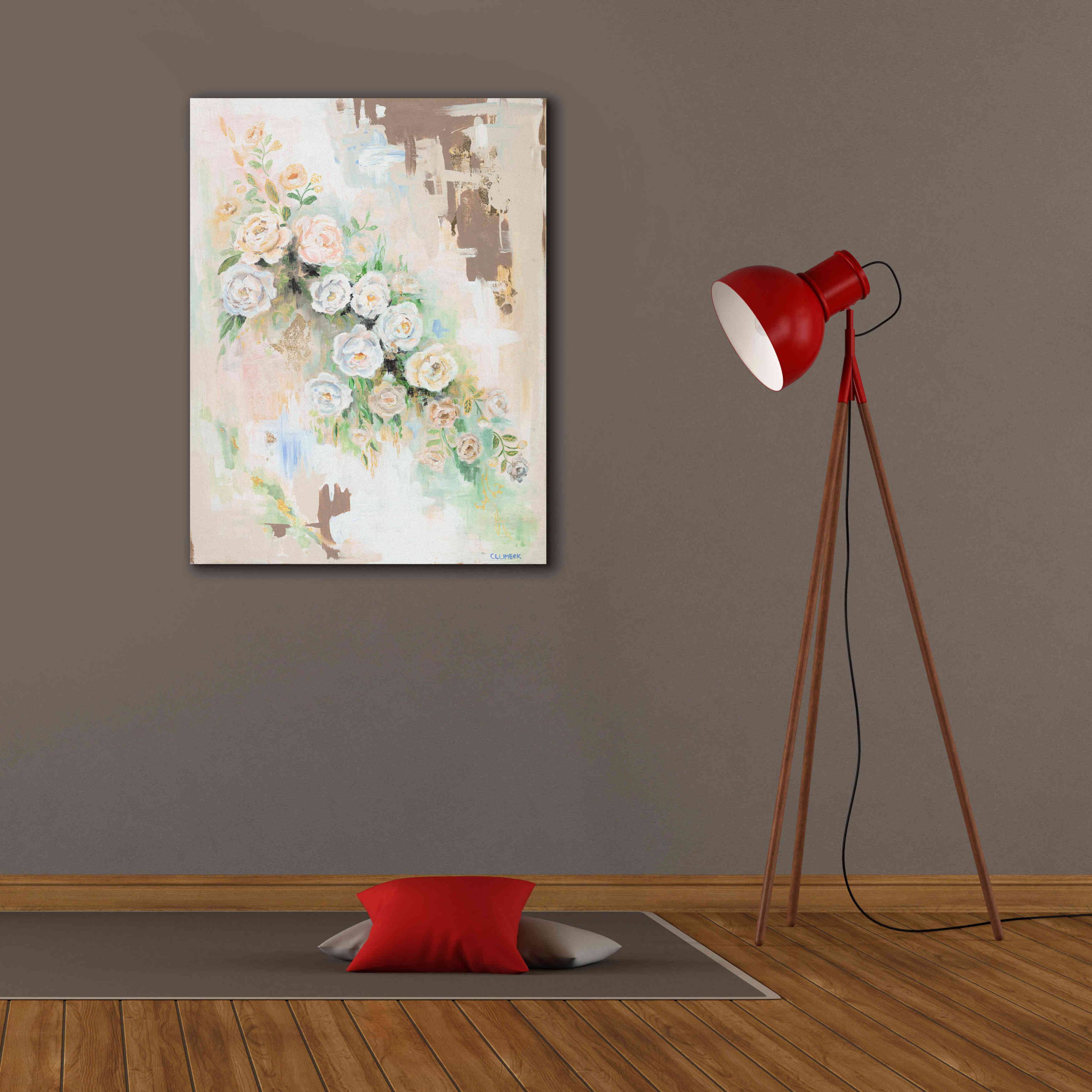 'Spring Flowers by Alana Clumeck Giclee Canvas Wall Art,26x34