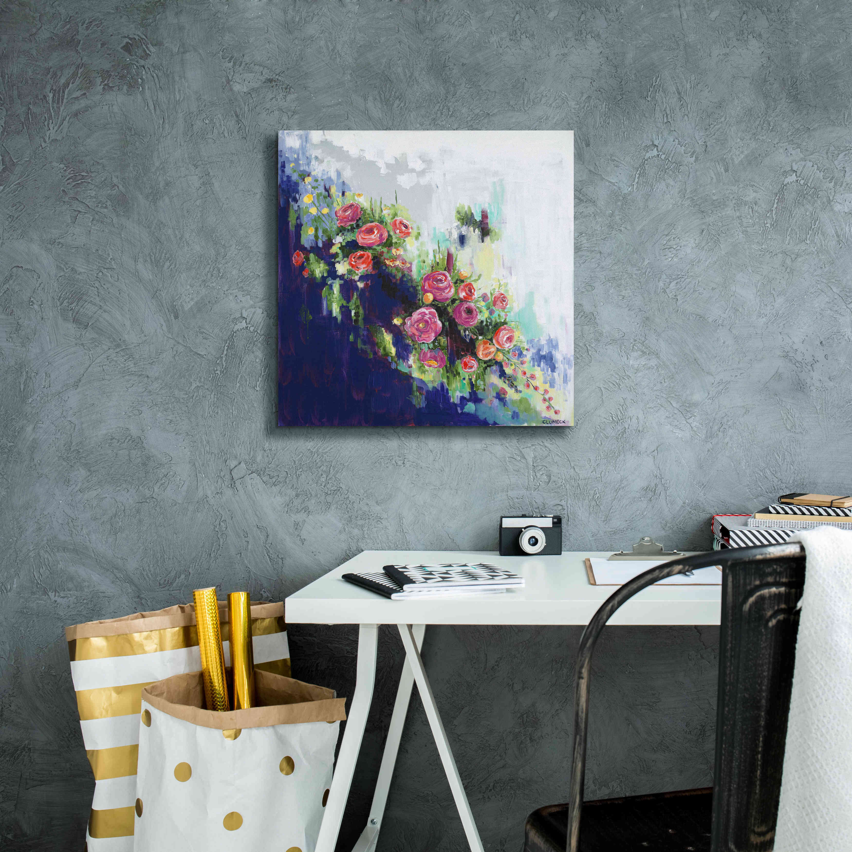 'The Dance by Alana Clumeck Giclee Canvas Wall Art,18x18