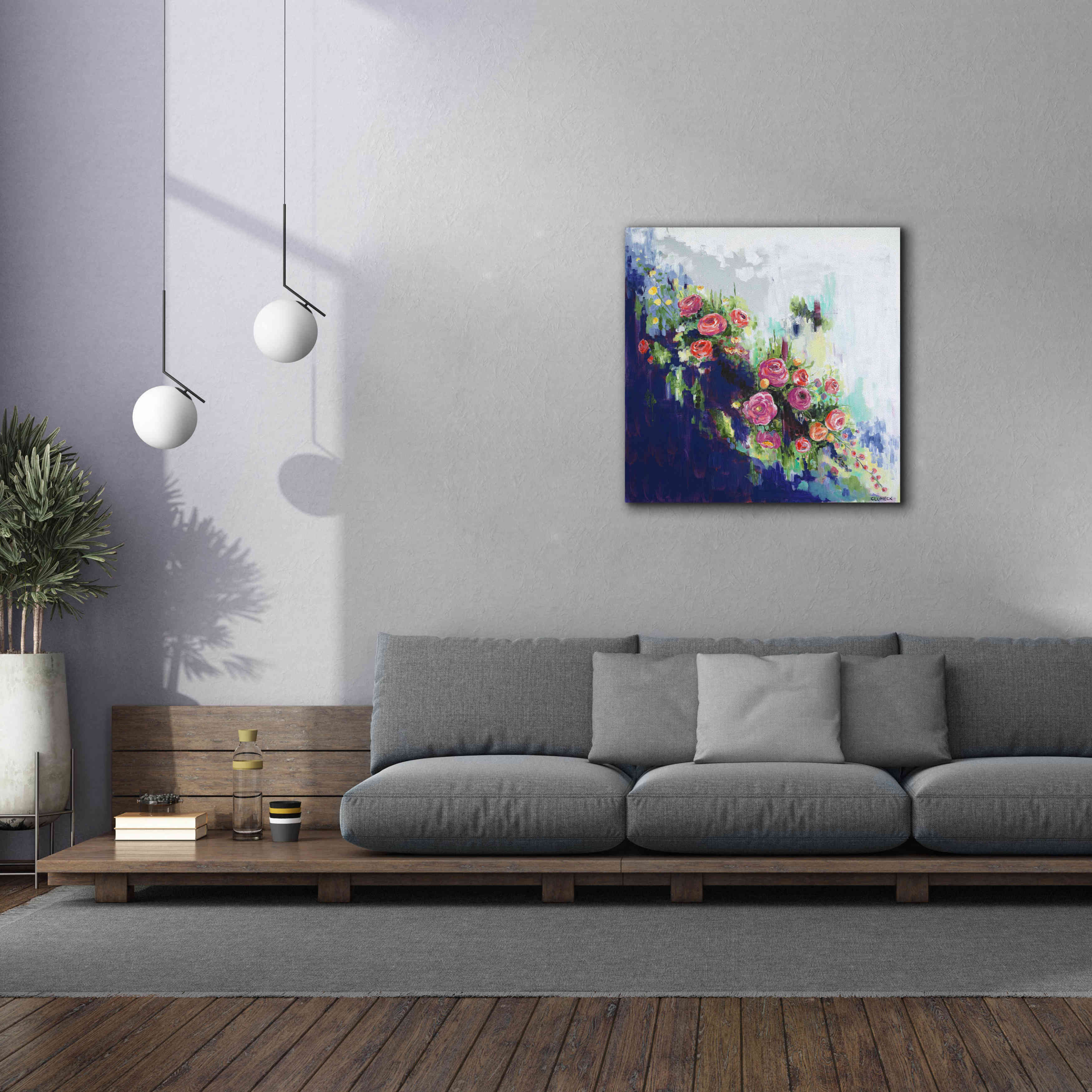 'The Dance by Alana Clumeck Giclee Canvas Wall Art,37x37