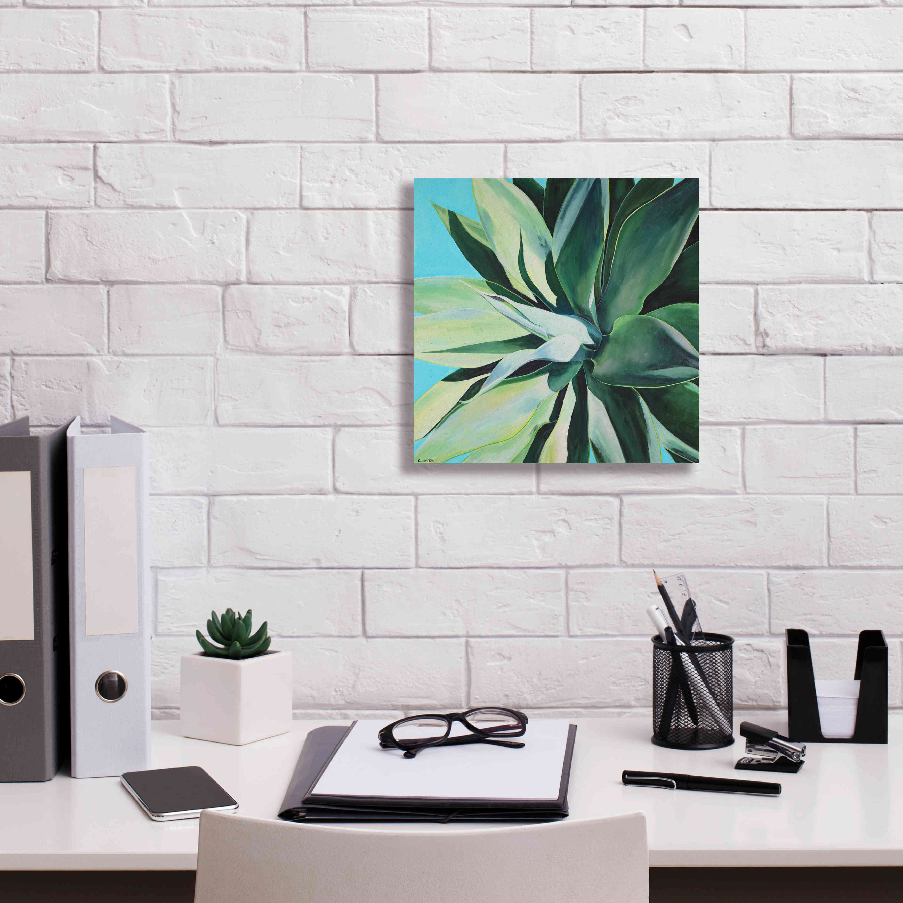 'Rest In Its Glory by Alana Clumeck Giclee Canvas Wall Art,12x12