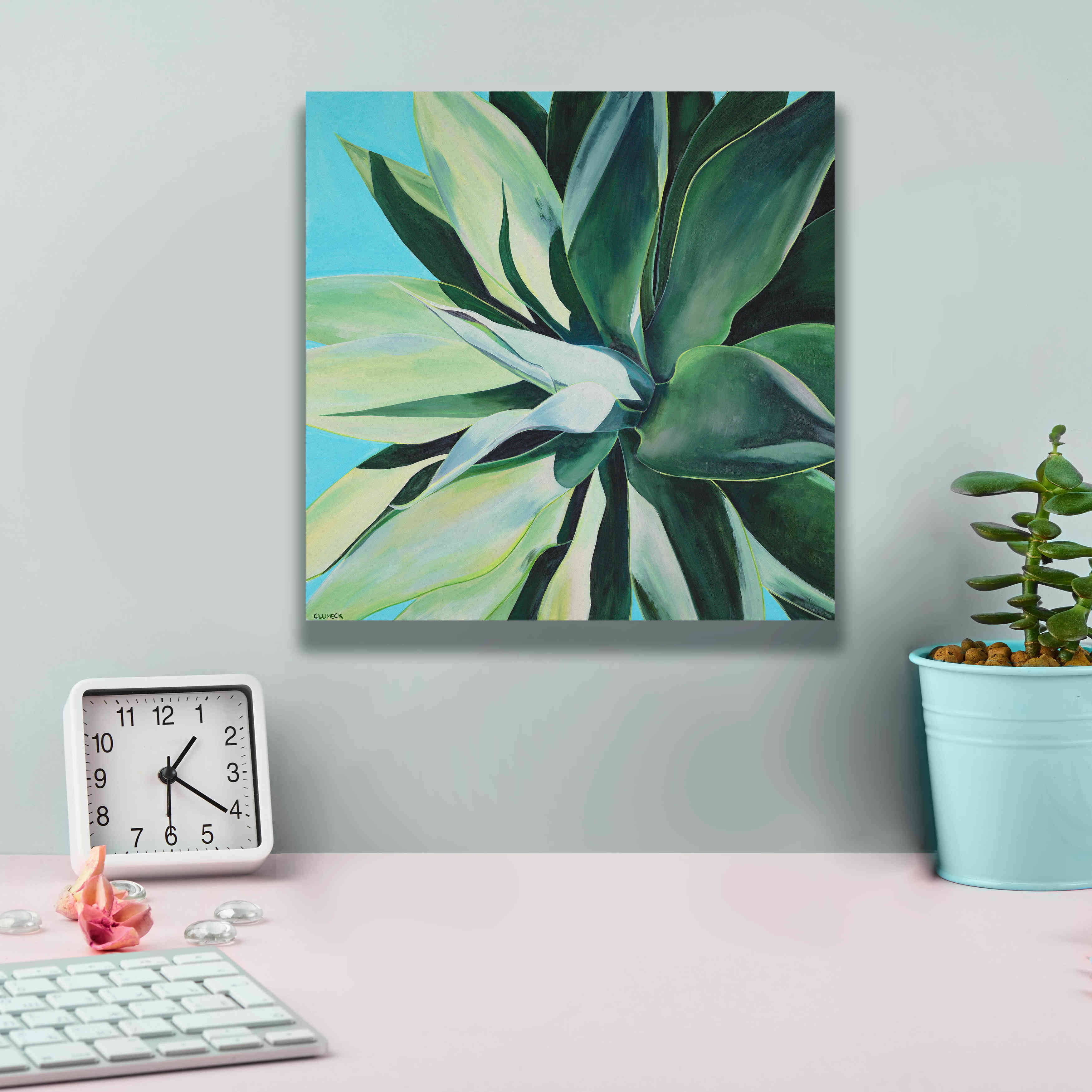 'Rest In Its Glory by Alana Clumeck Giclee Canvas Wall Art,12x12