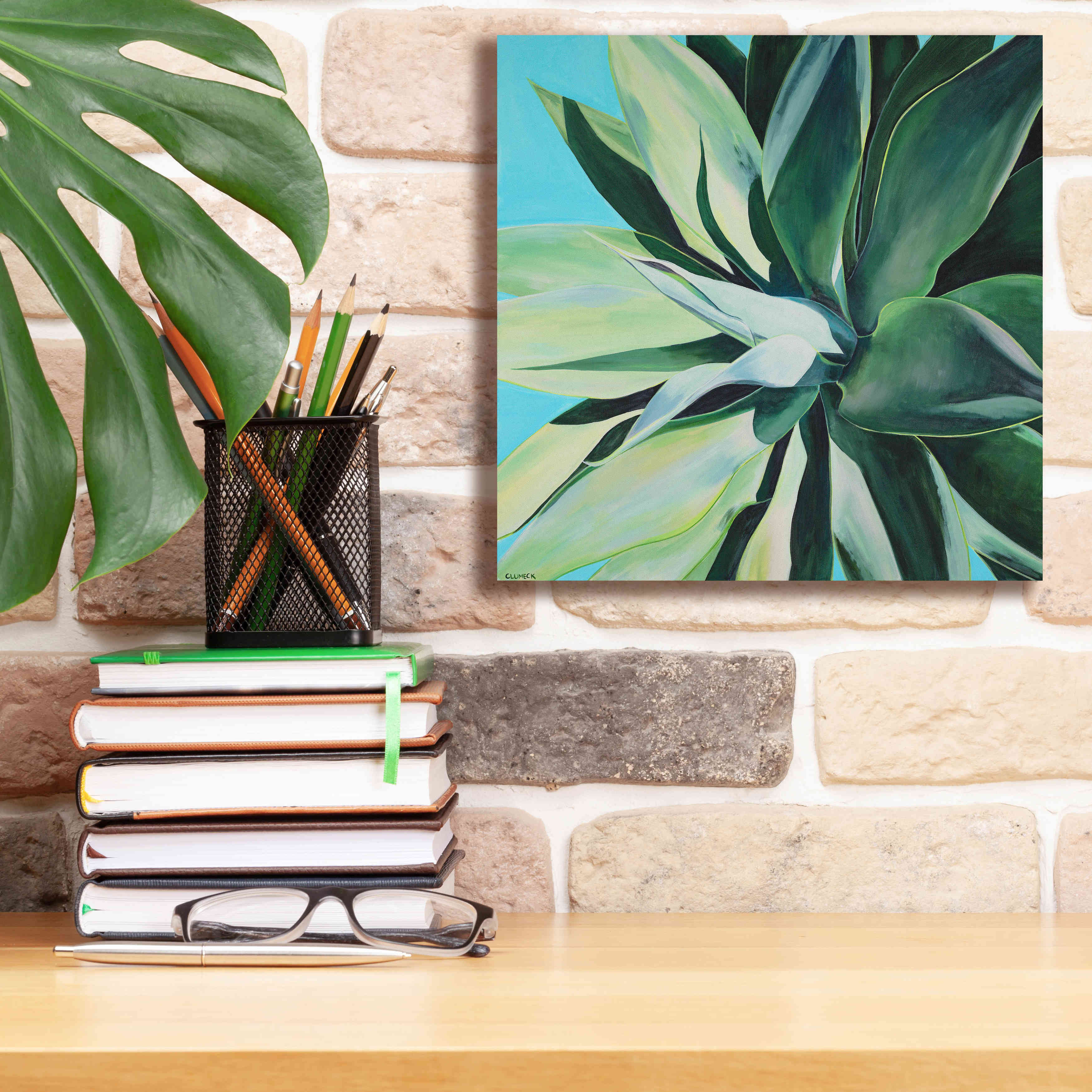 'Rest In Its Glory by Alana Clumeck Giclee Canvas Wall Art,12x12