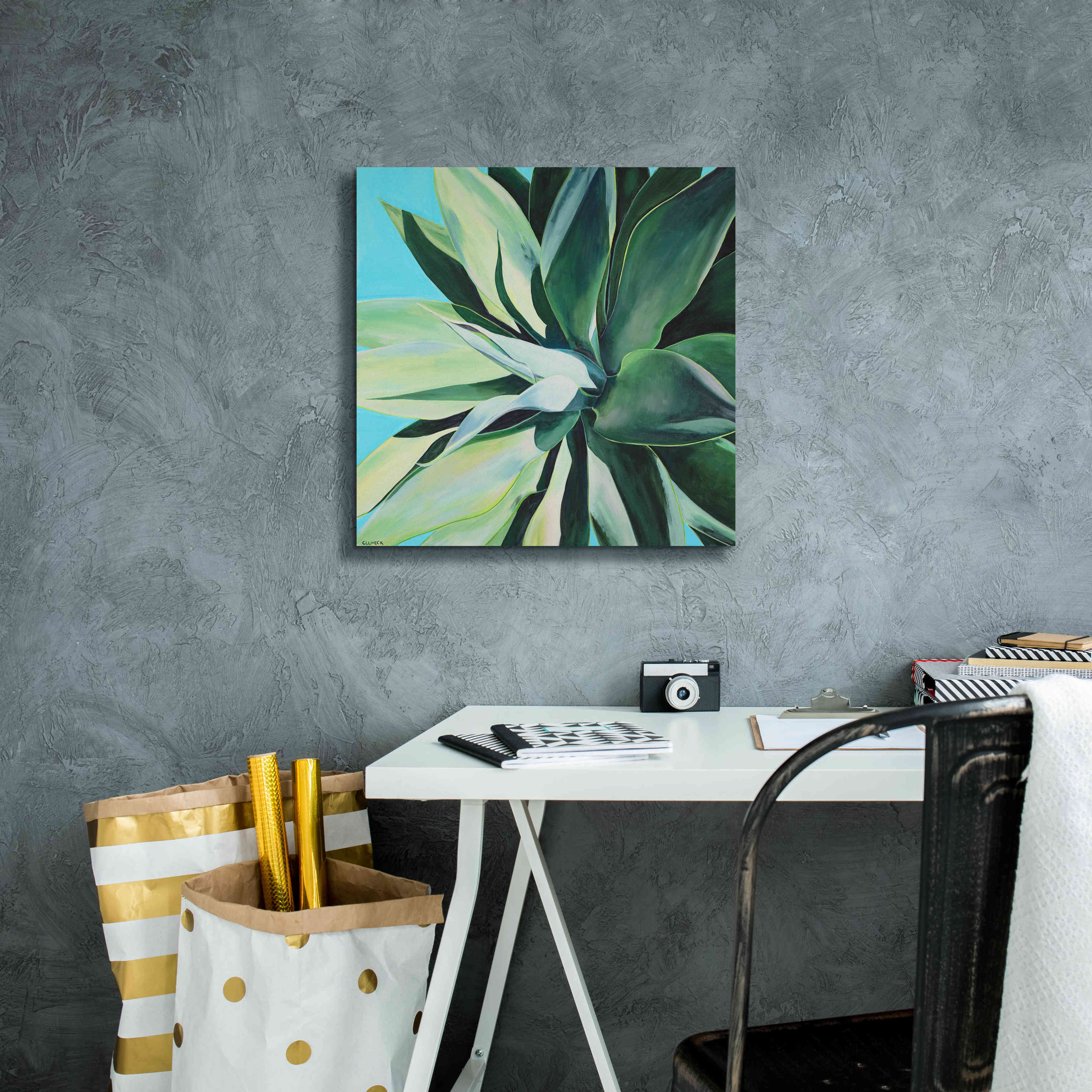 'Rest In Its Glory by Alana Clumeck Giclee Canvas Wall Art,18x18