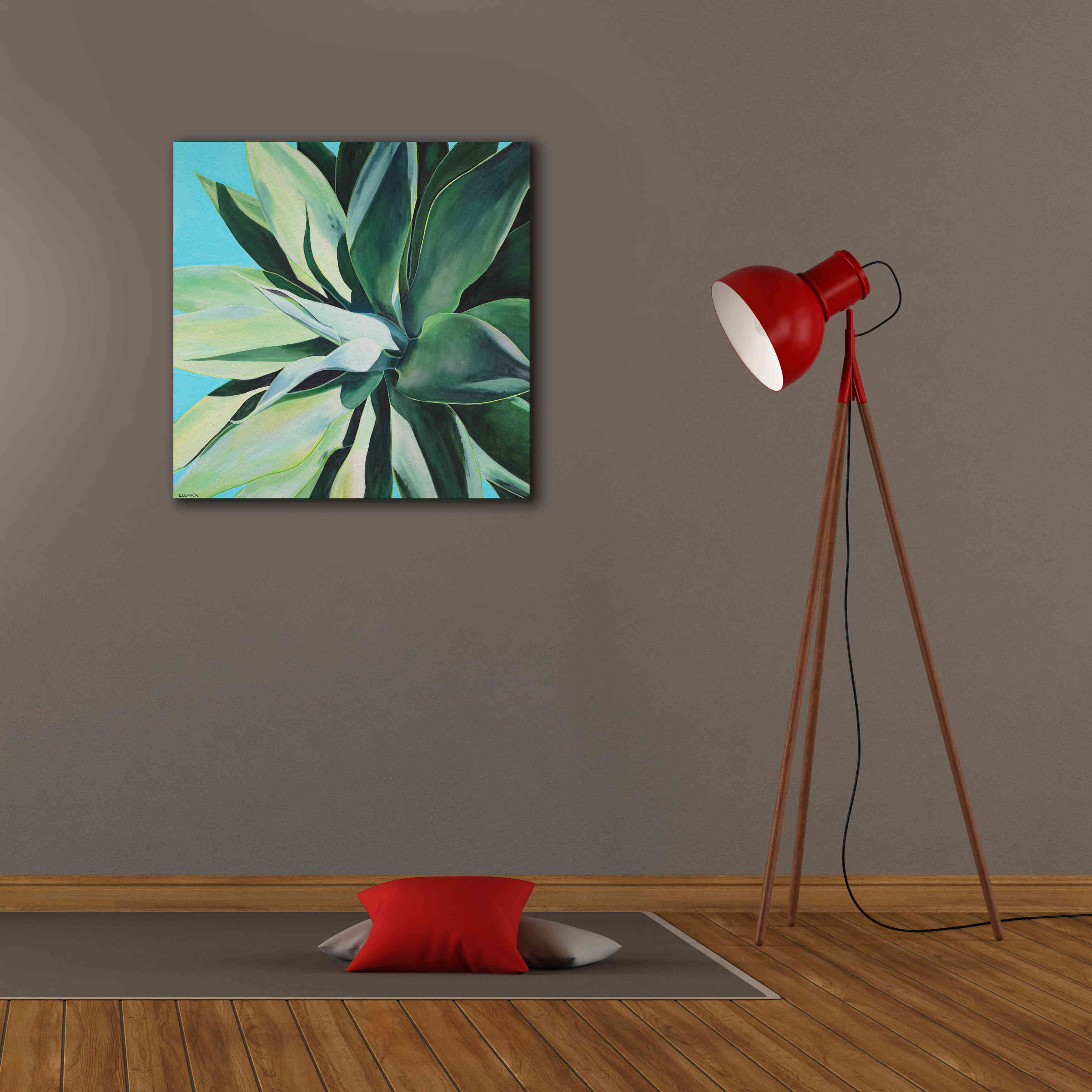 'Rest In Its Glory by Alana Clumeck Giclee Canvas Wall Art,26x26