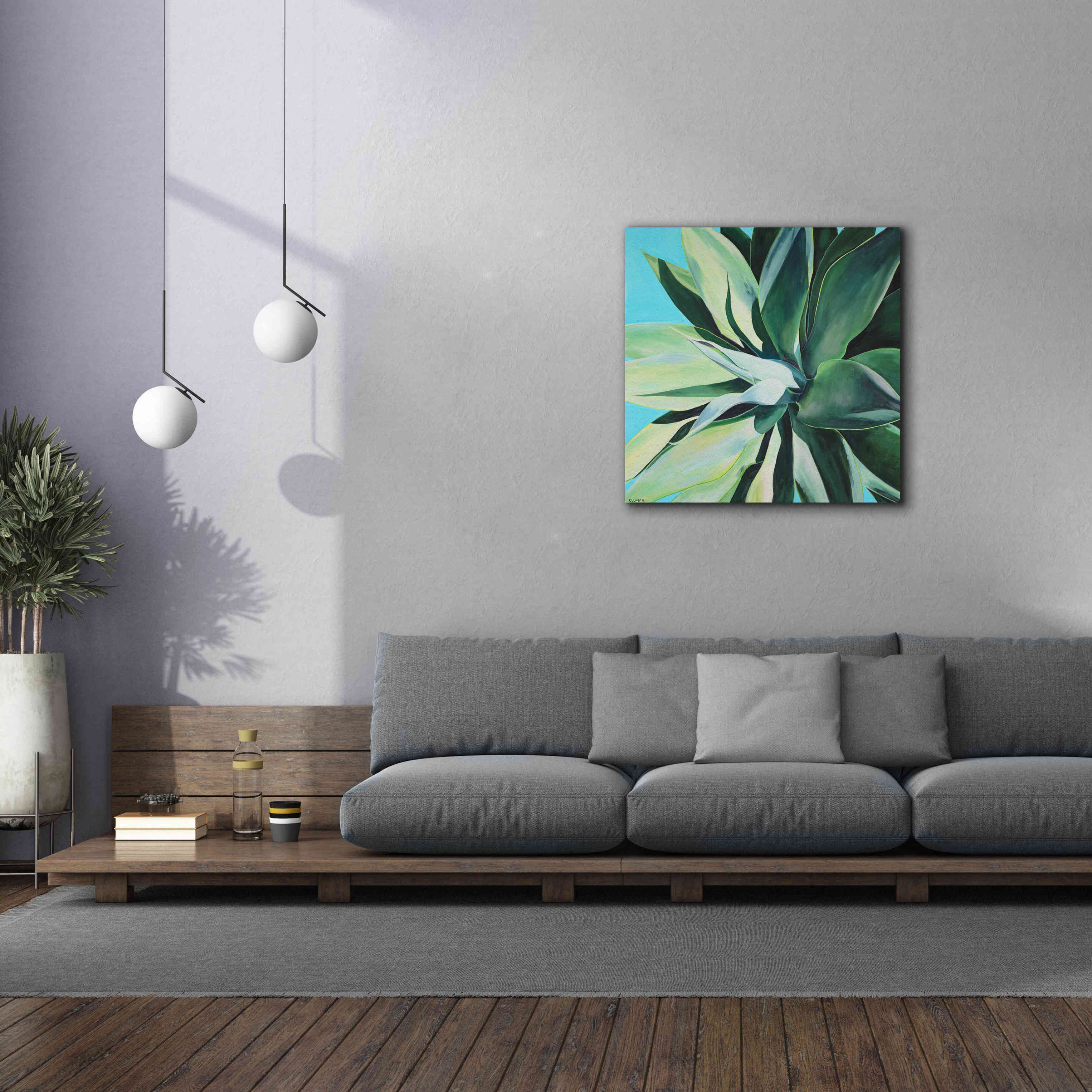 'Rest In Its Glory by Alana Clumeck Giclee Canvas Wall Art,37x37