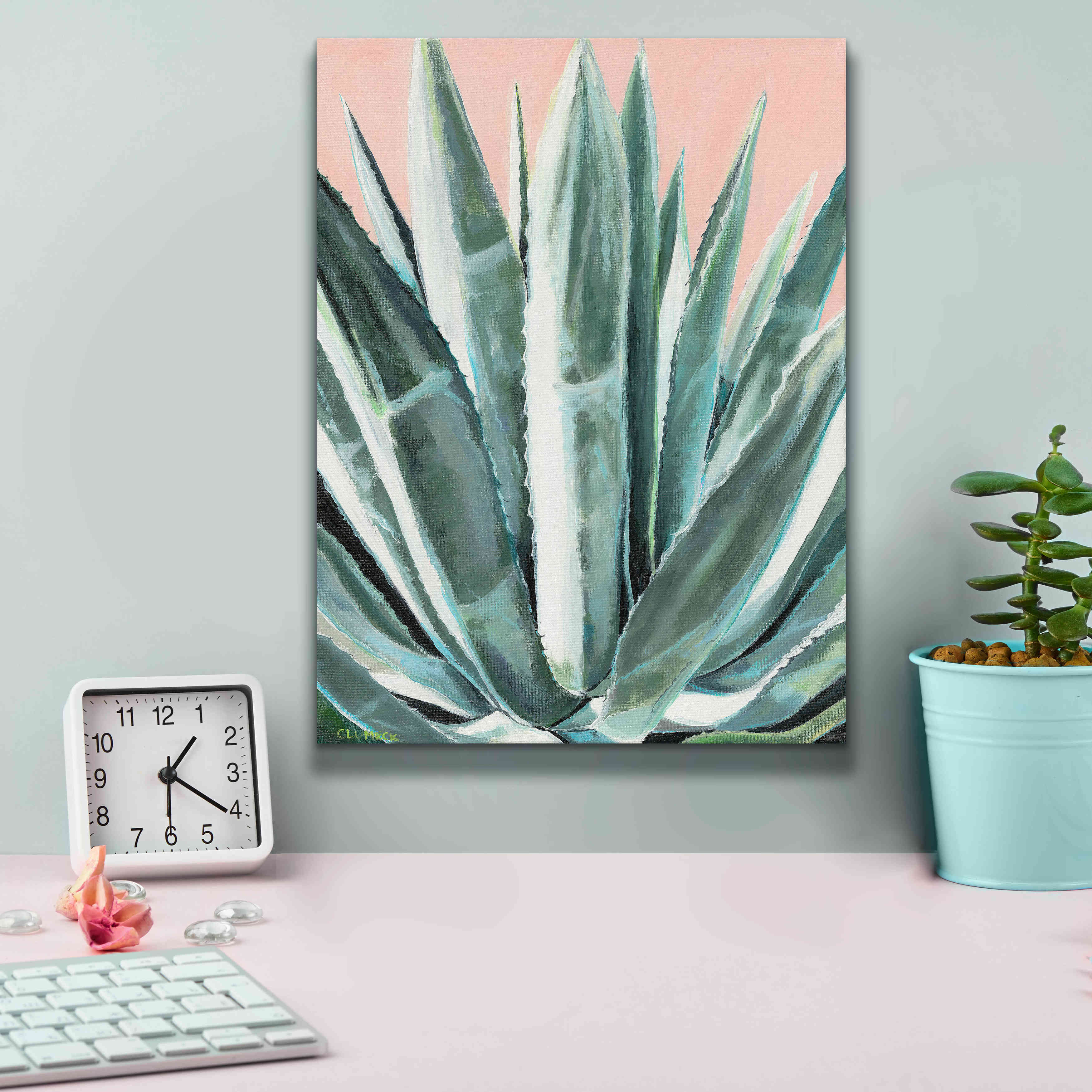 'Laughter by Alana Clumeck Giclee Canvas Wall Art,12x16