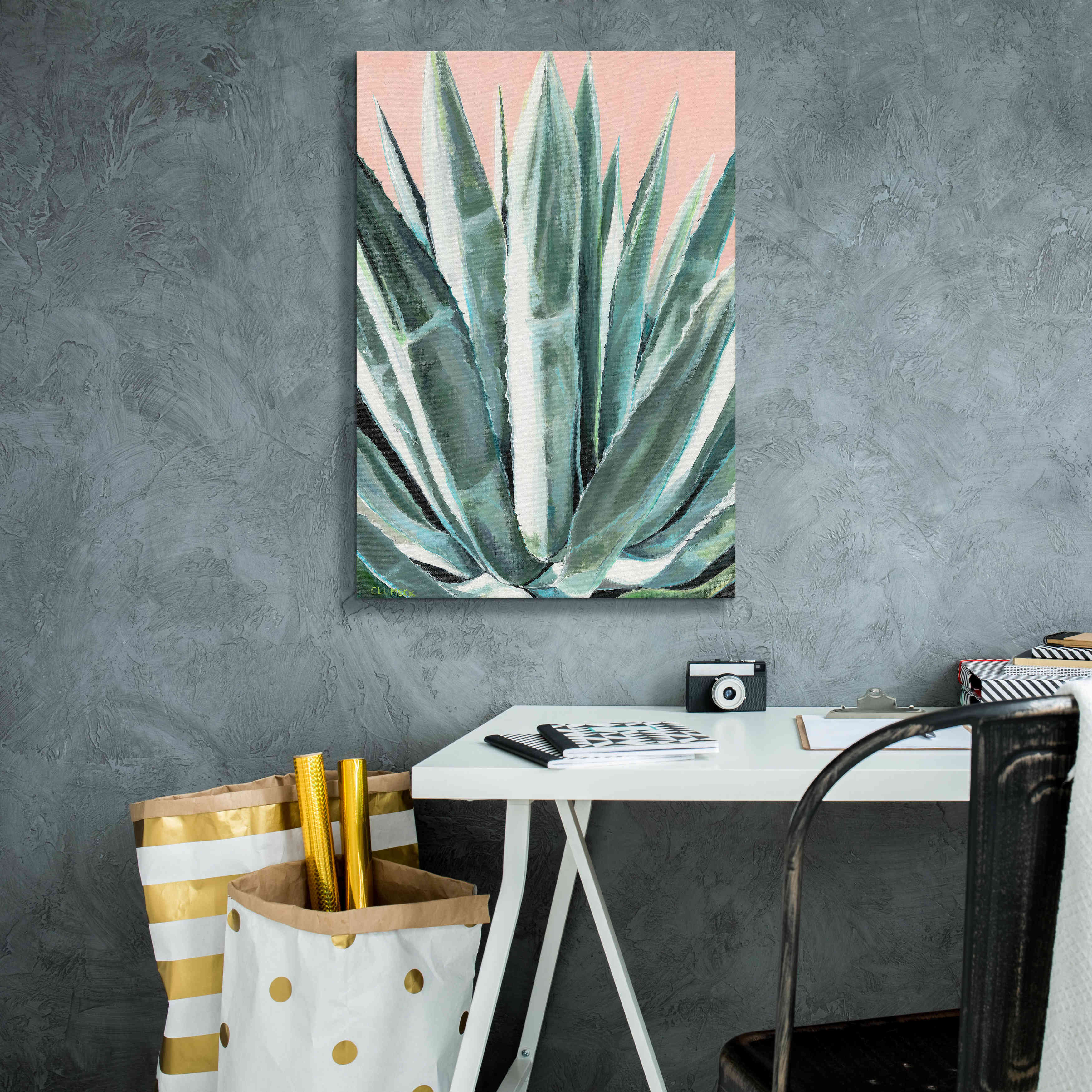 'Laughter by Alana Clumeck Giclee Canvas Wall Art,18x26