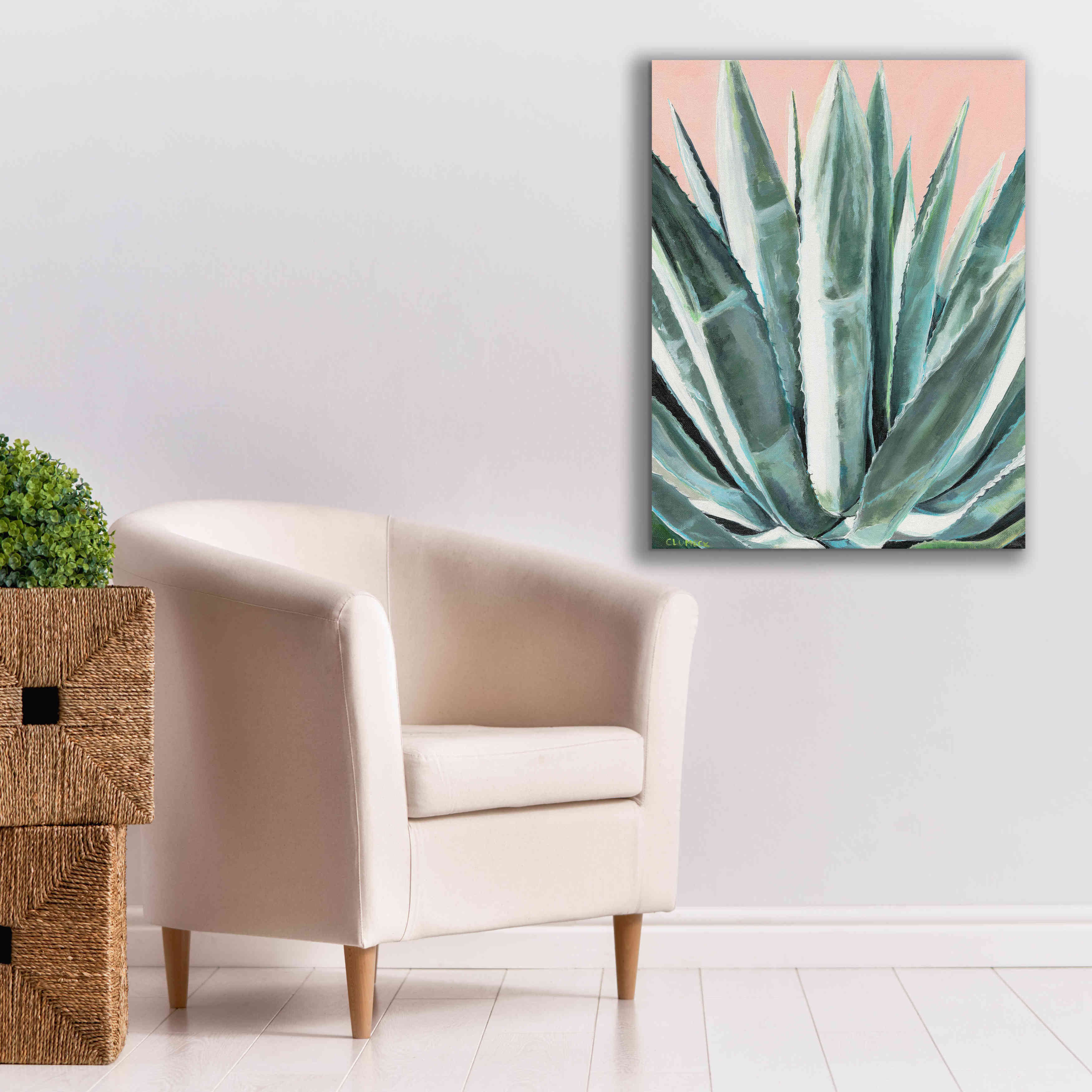 'Laughter by Alana Clumeck Giclee Canvas Wall Art,26x34