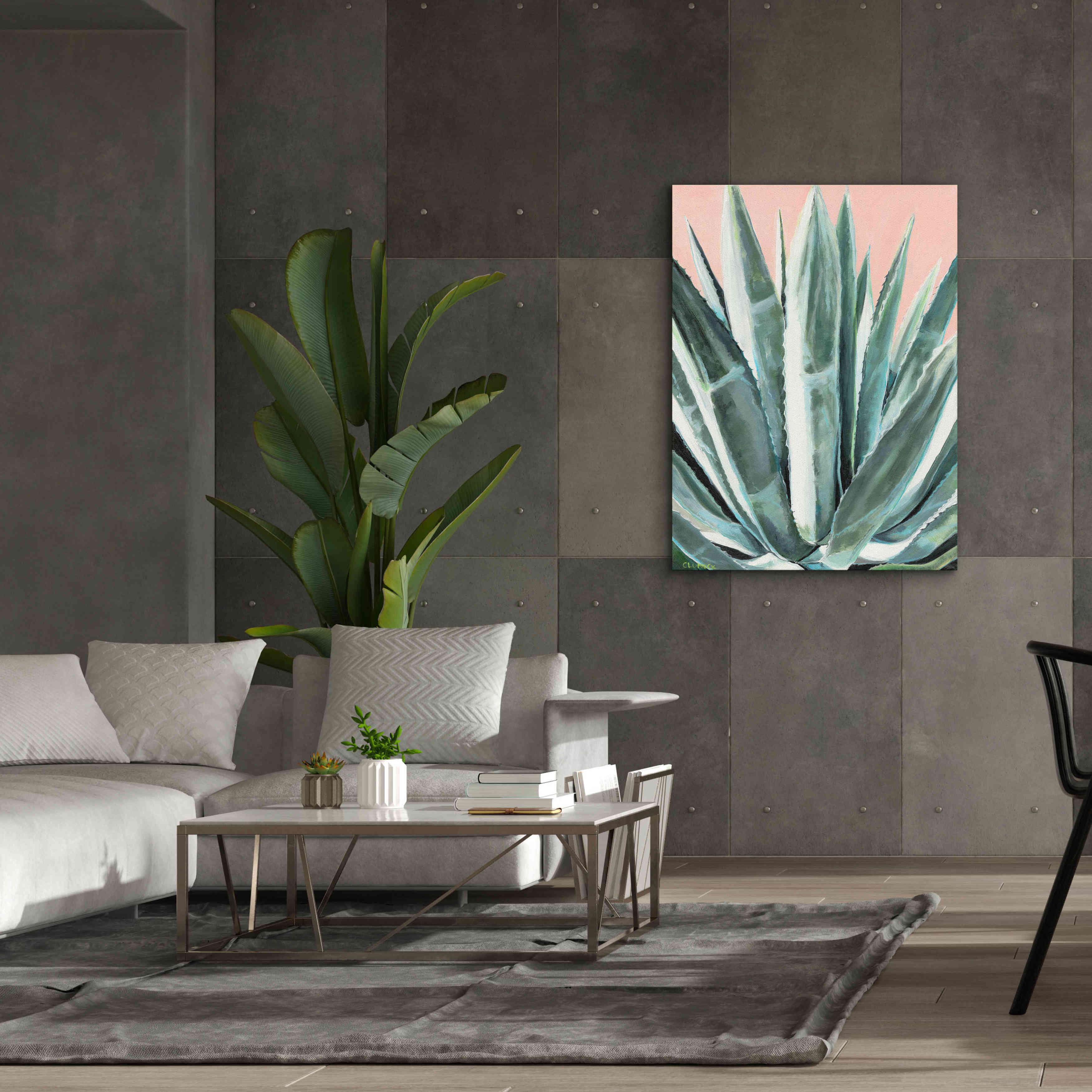 'Laughter by Alana Clumeck Giclee Canvas Wall Art,40x54