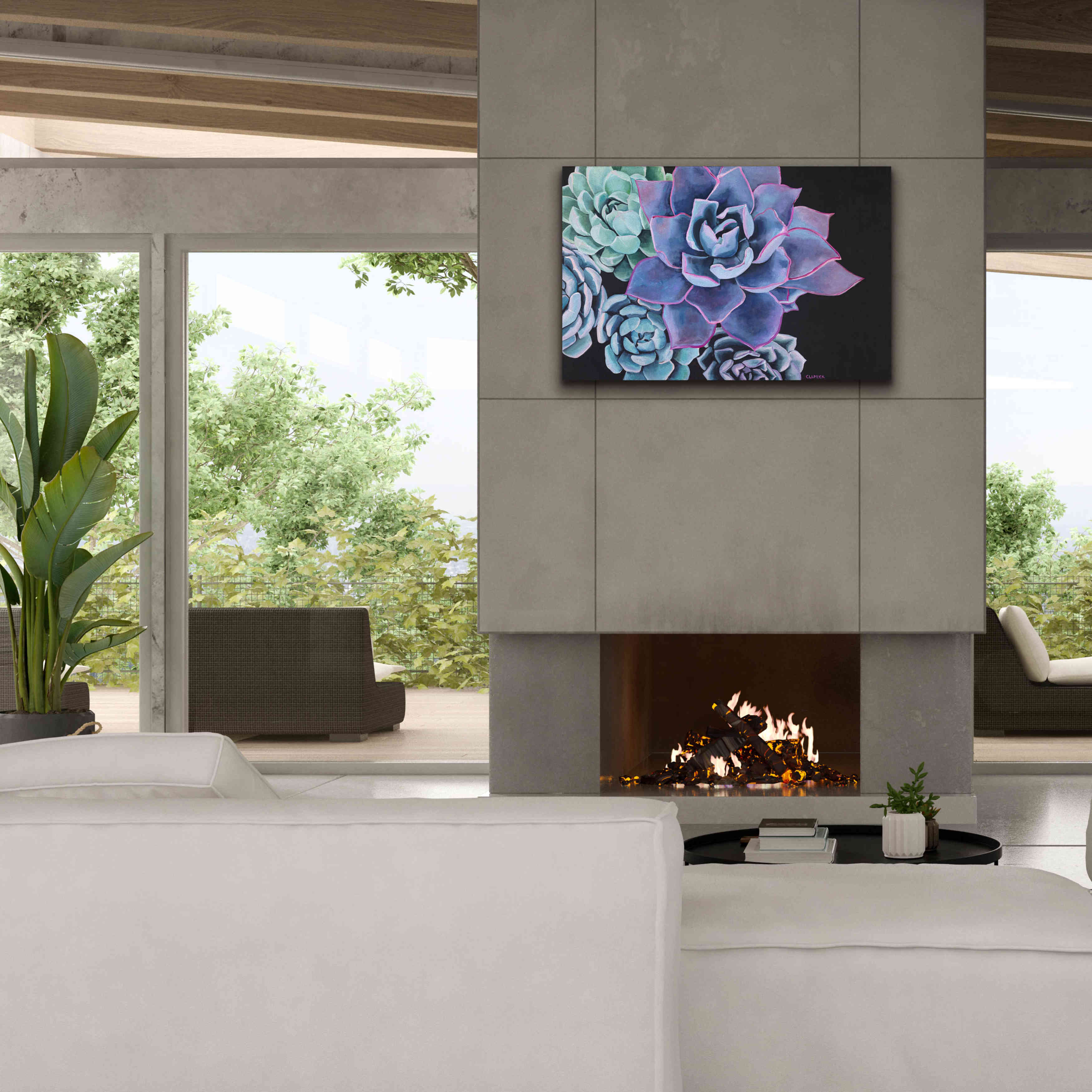 'Abundance by Alana Clumeck Giclee Canvas Wall Art,40x26