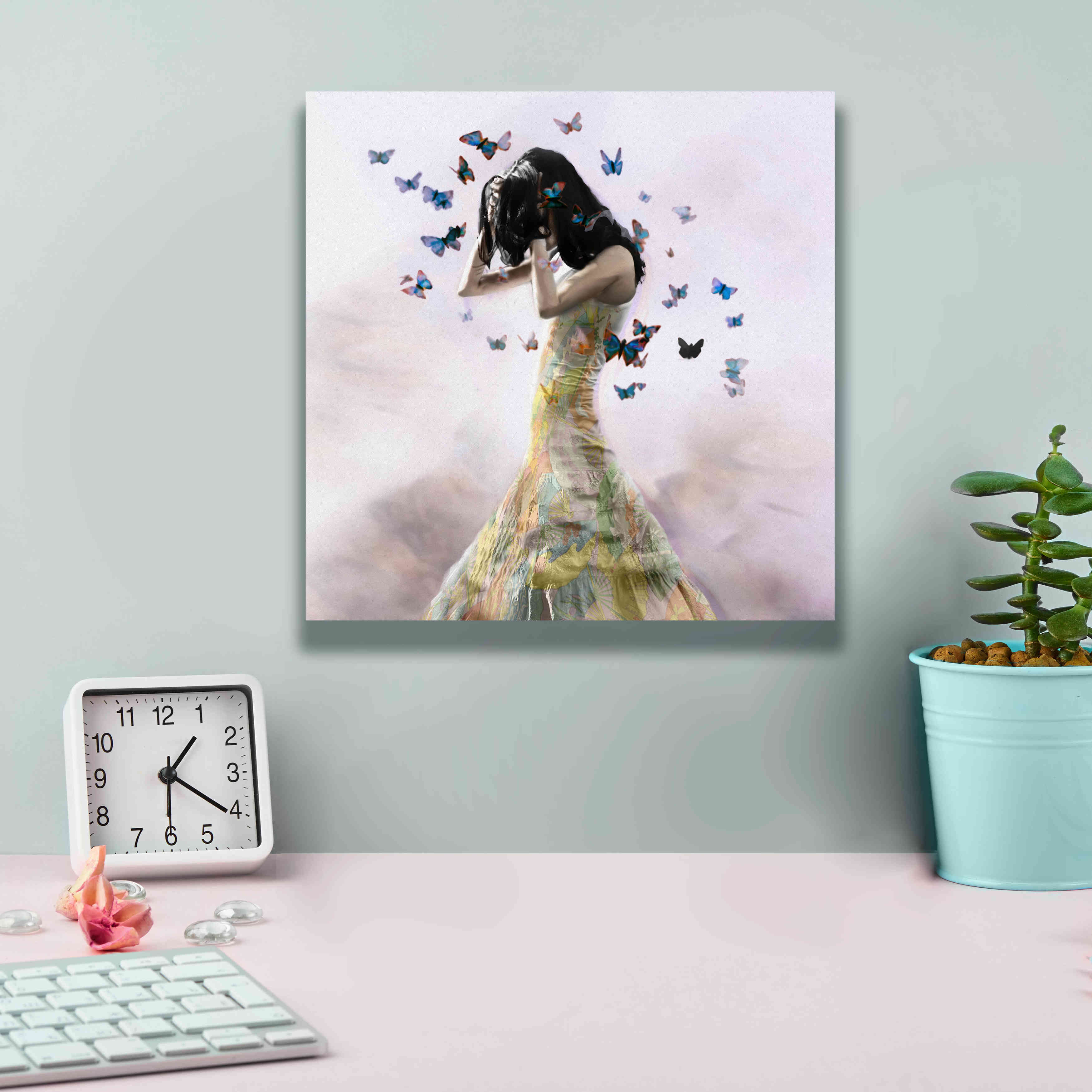 'Fear the Worst by Christopher Cuseo Giclee Canvas Wall Art,12x12