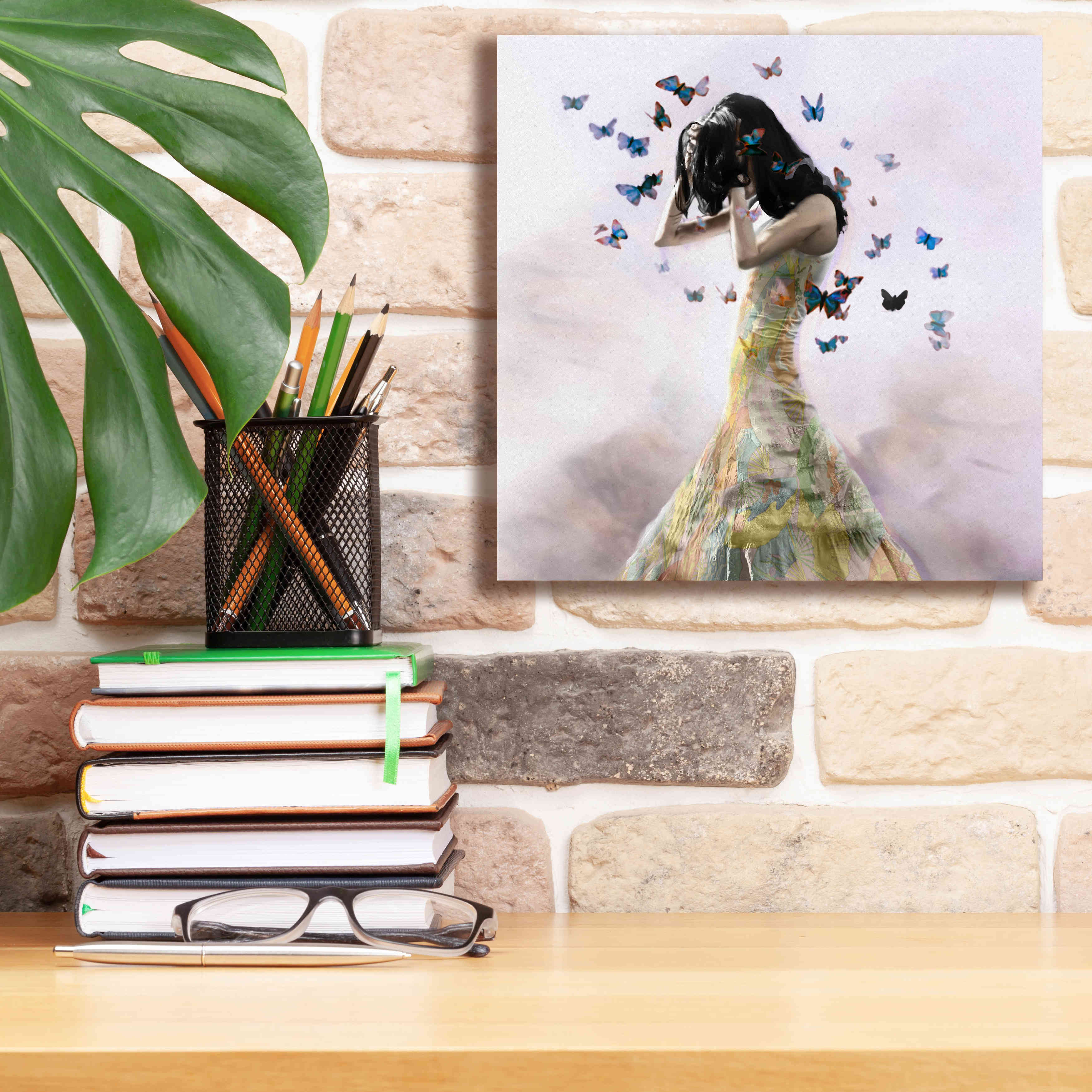 'Fear the Worst by Christopher Cuseo Giclee Canvas Wall Art,12x12