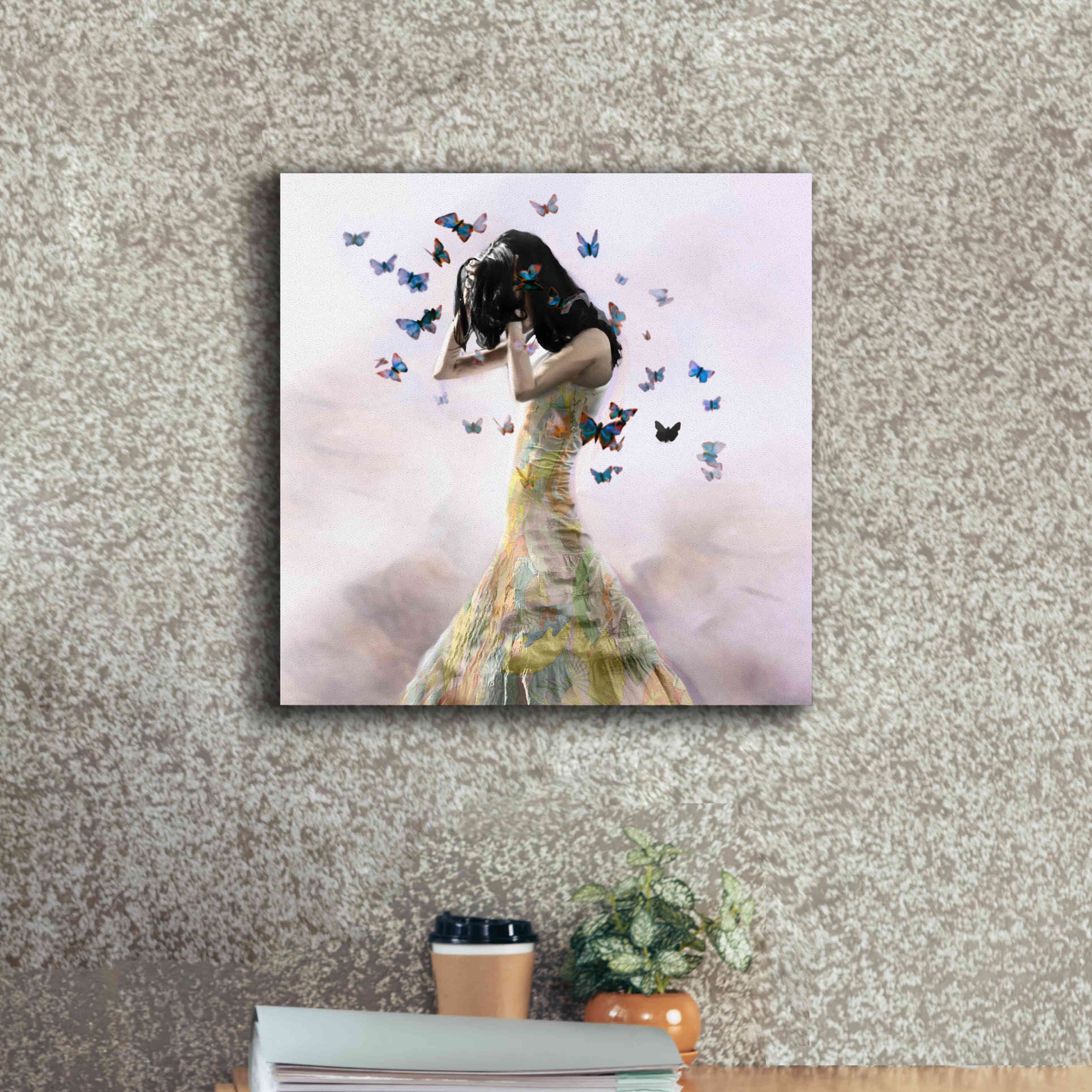 'Fear the Worst by Christopher Cuseo Giclee Canvas Wall Art,18x18