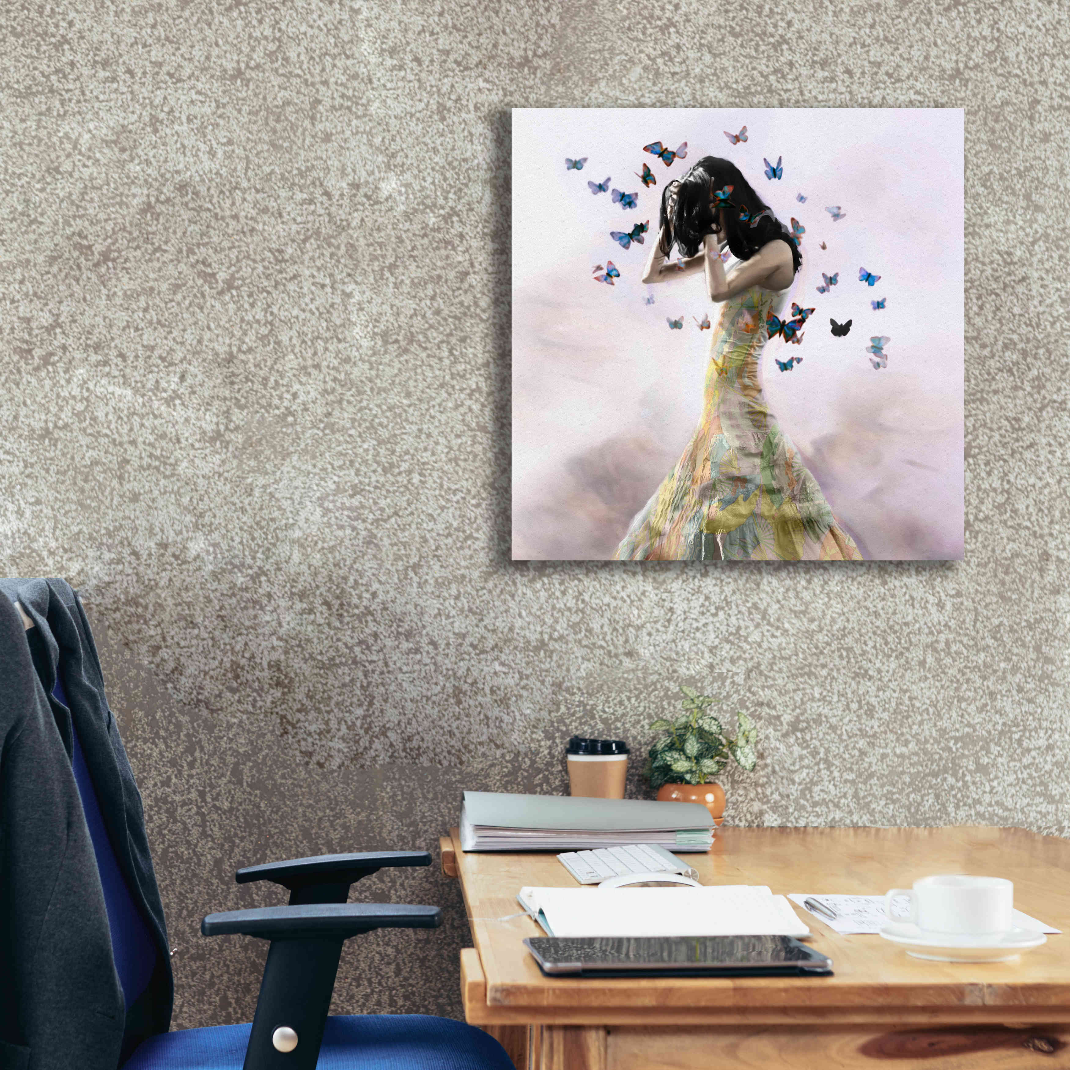 'Fear the Worst by Christopher Cuseo Giclee Canvas Wall Art,26x26