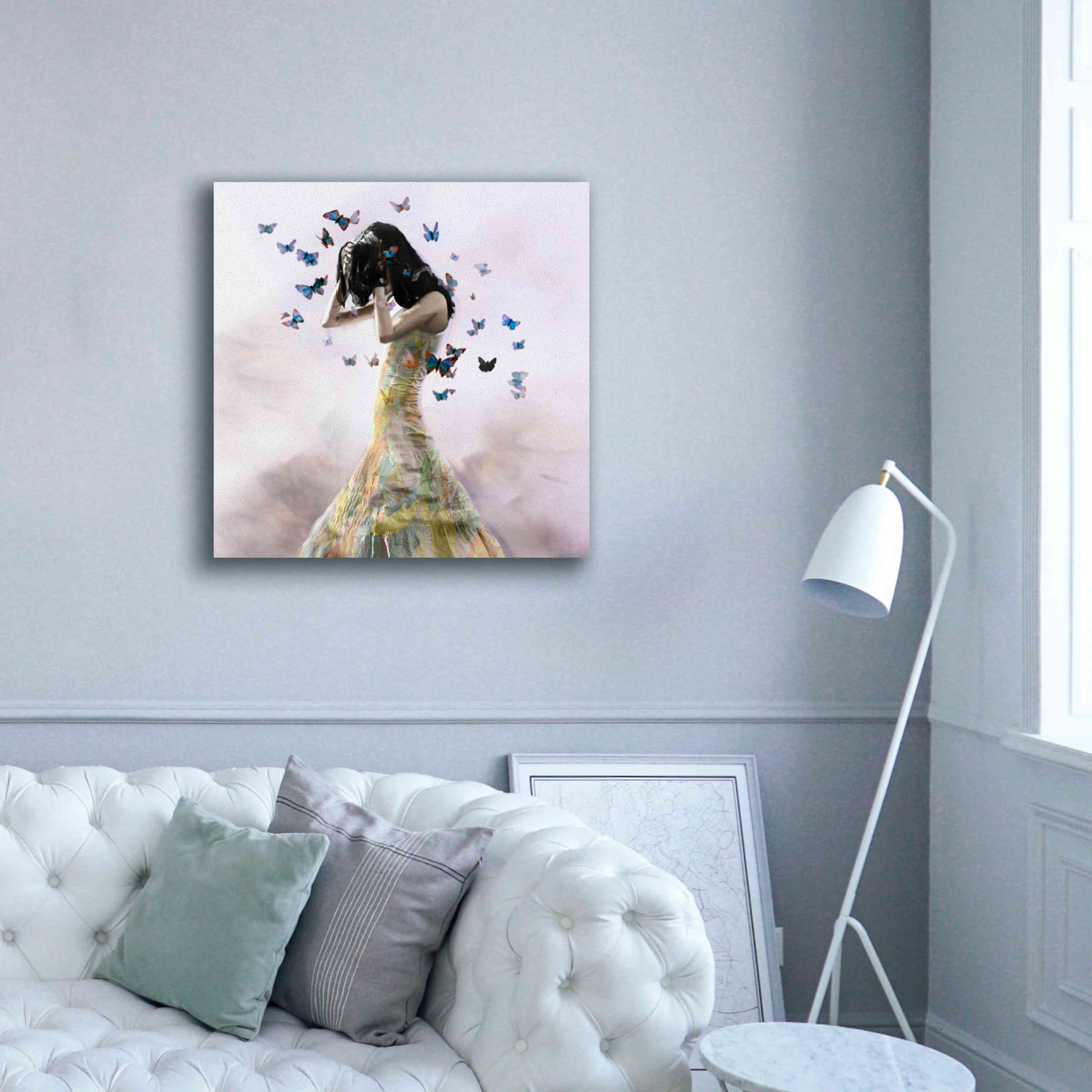 'Fear the Worst by Christopher Cuseo Giclee Canvas Wall Art,37x37