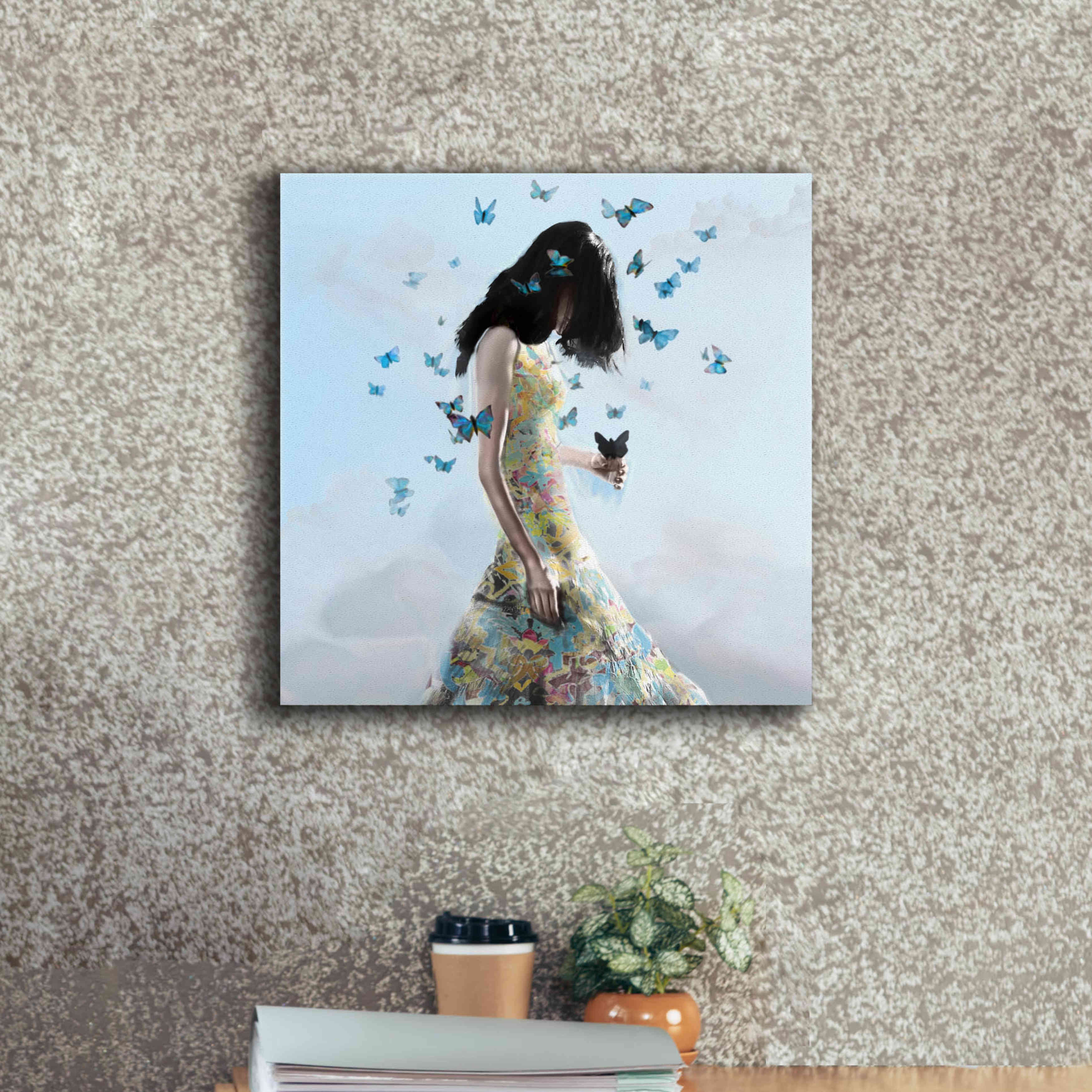 'Don't Forget Me by Christopher Cuseo Giclee Canvas Wall Art,18x18