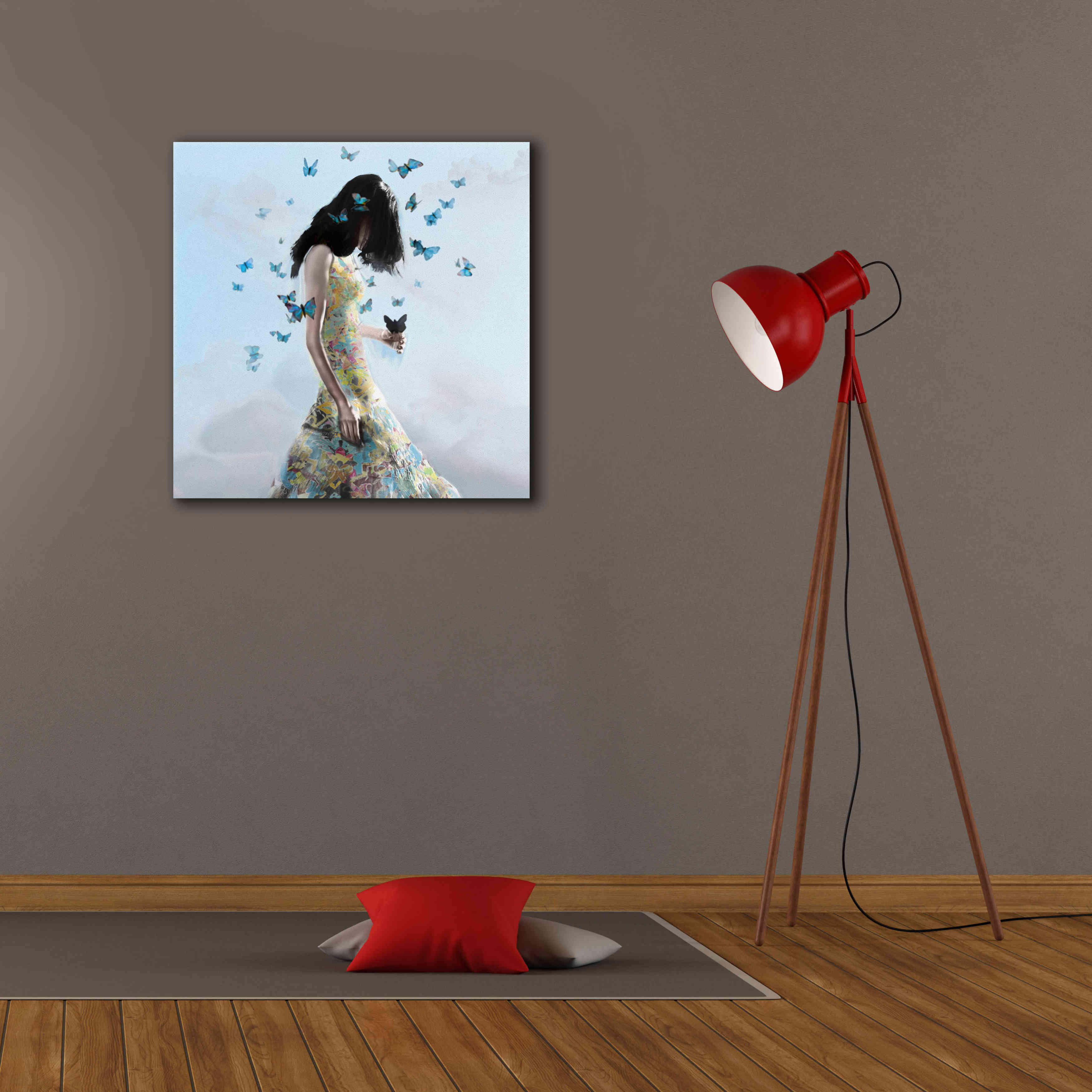 'Don't Forget Me by Christopher Cuseo Giclee Canvas Wall Art,26x26