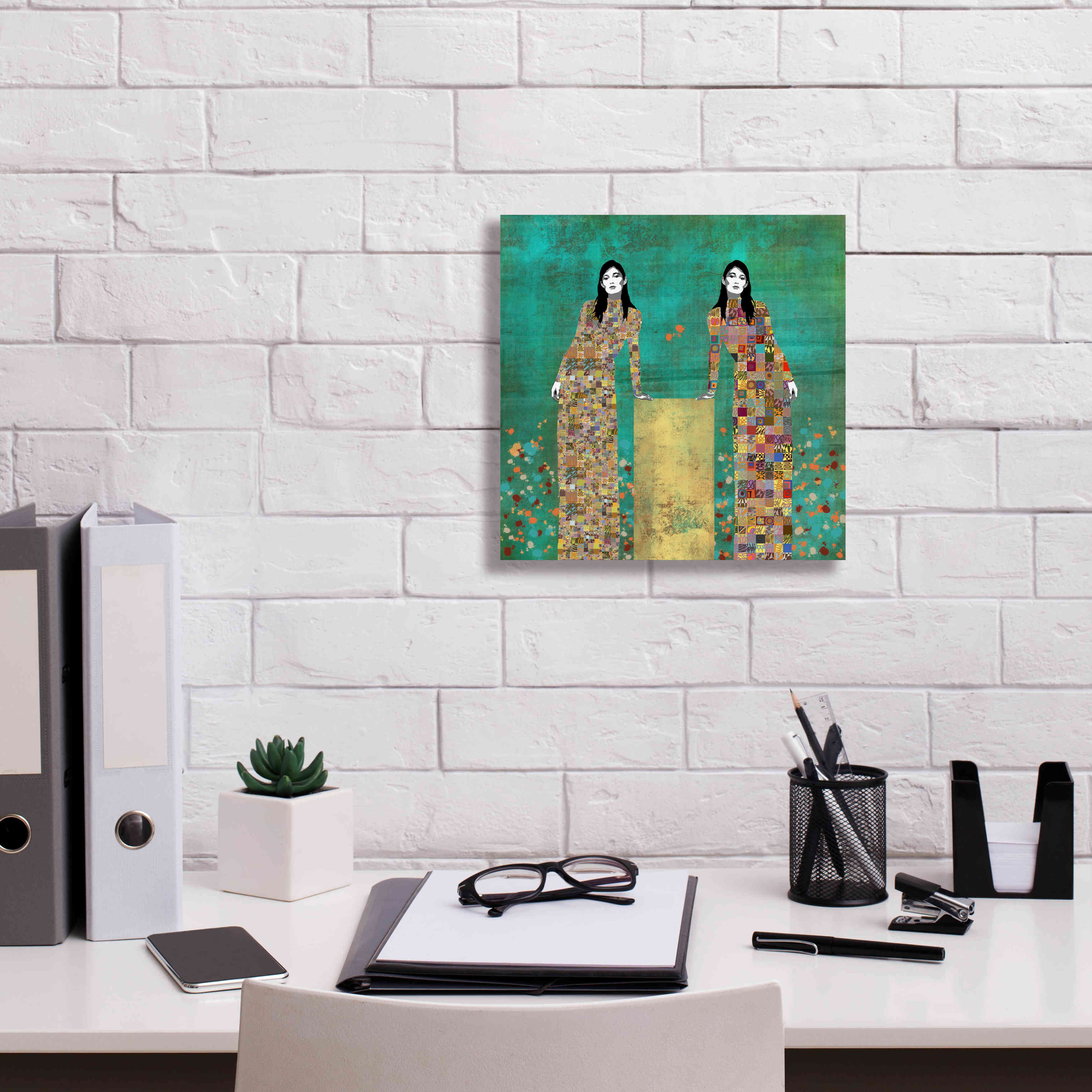 'Dale la Vueltas by Jose Cacho Giclee Canvas Wall Art,12x12